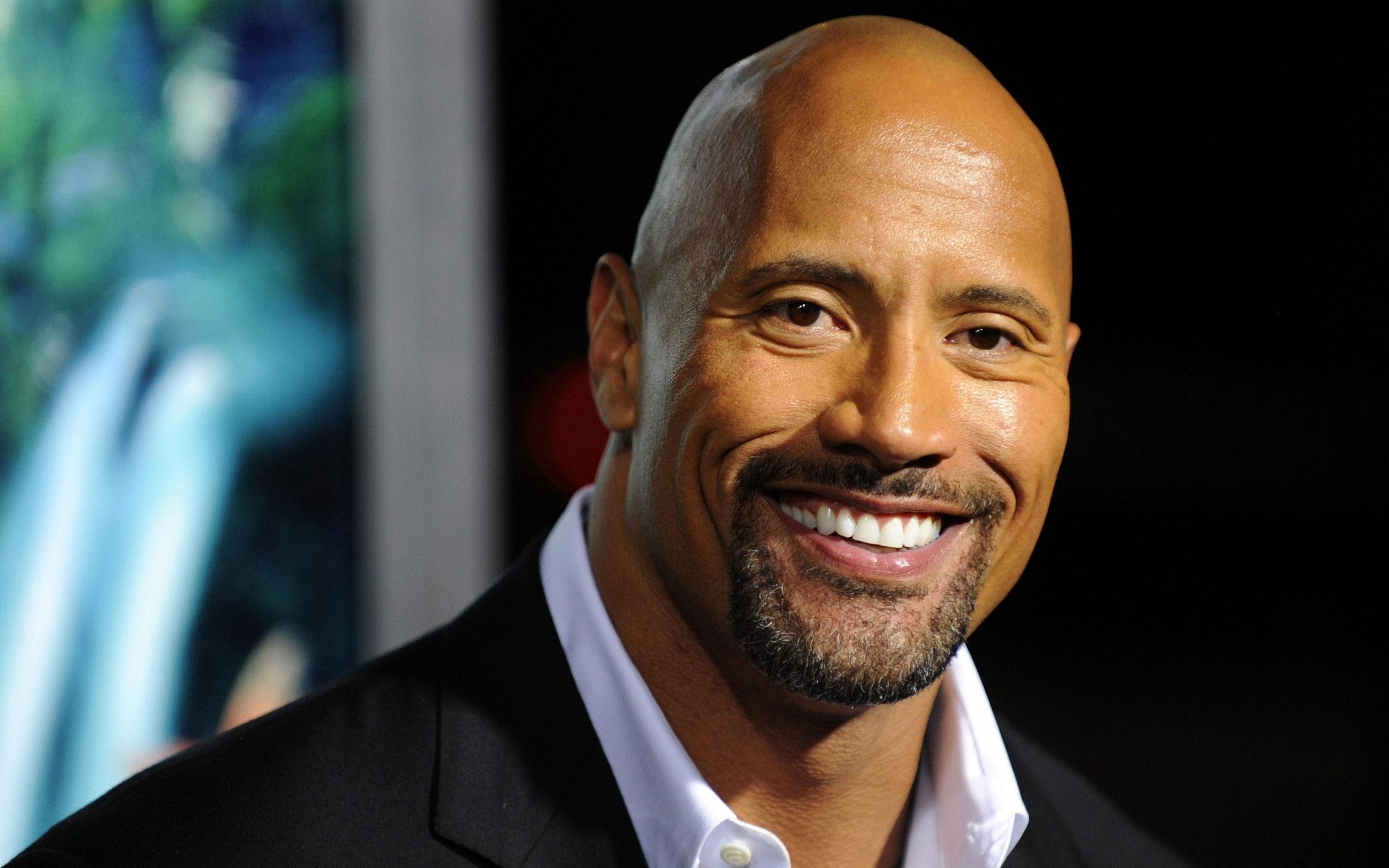 Dwayne Johnson, Lächeln, HD, Bilder, Prominente, 2560x1600 HD Desktop