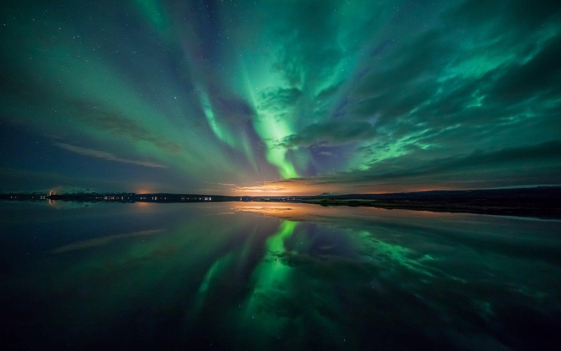 Aurora Borealis, Nordlichter, UHD, Polarlichter, Skandinavien, 1920x1200 HD Desktop