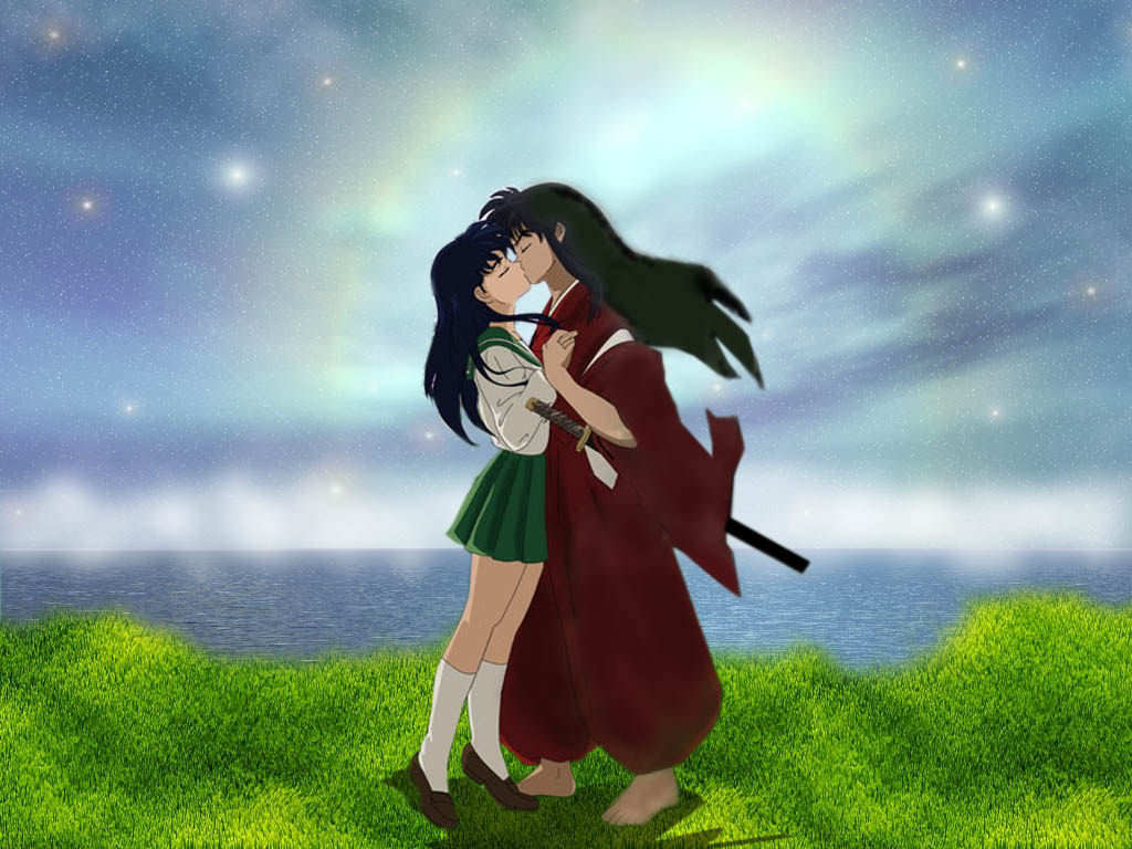 Inuyasha, Kagome, Anime, Kostenlos, Download, 1030x770 HD Desktop