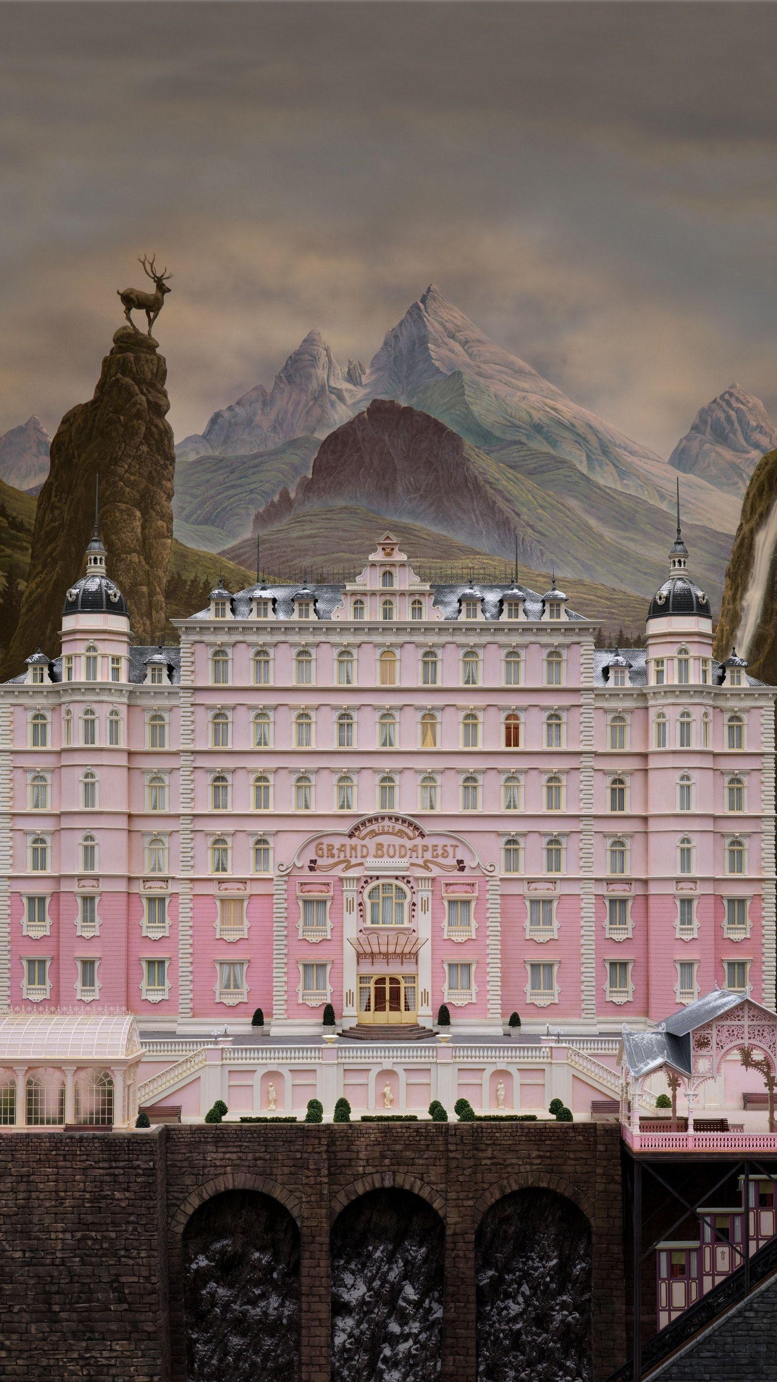 Grand Budapest Hotel, Telefon Bild, 2014, Film, Kunst, 1540x2740 HD Handy