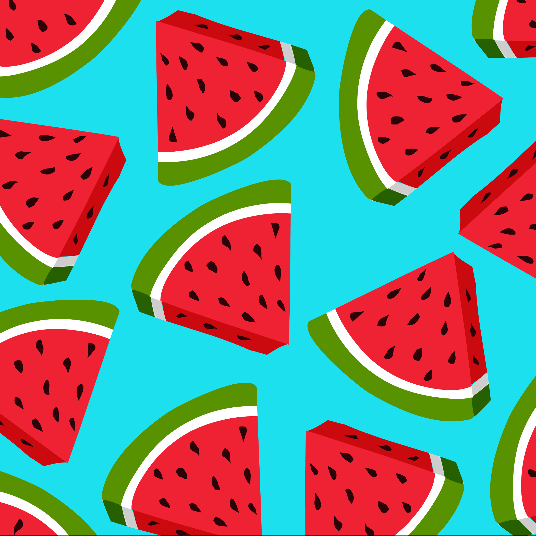 Sommerfrucht, Wassermelone, 29 Design, Frucht, Grafik, 2100x2100 HD Handy