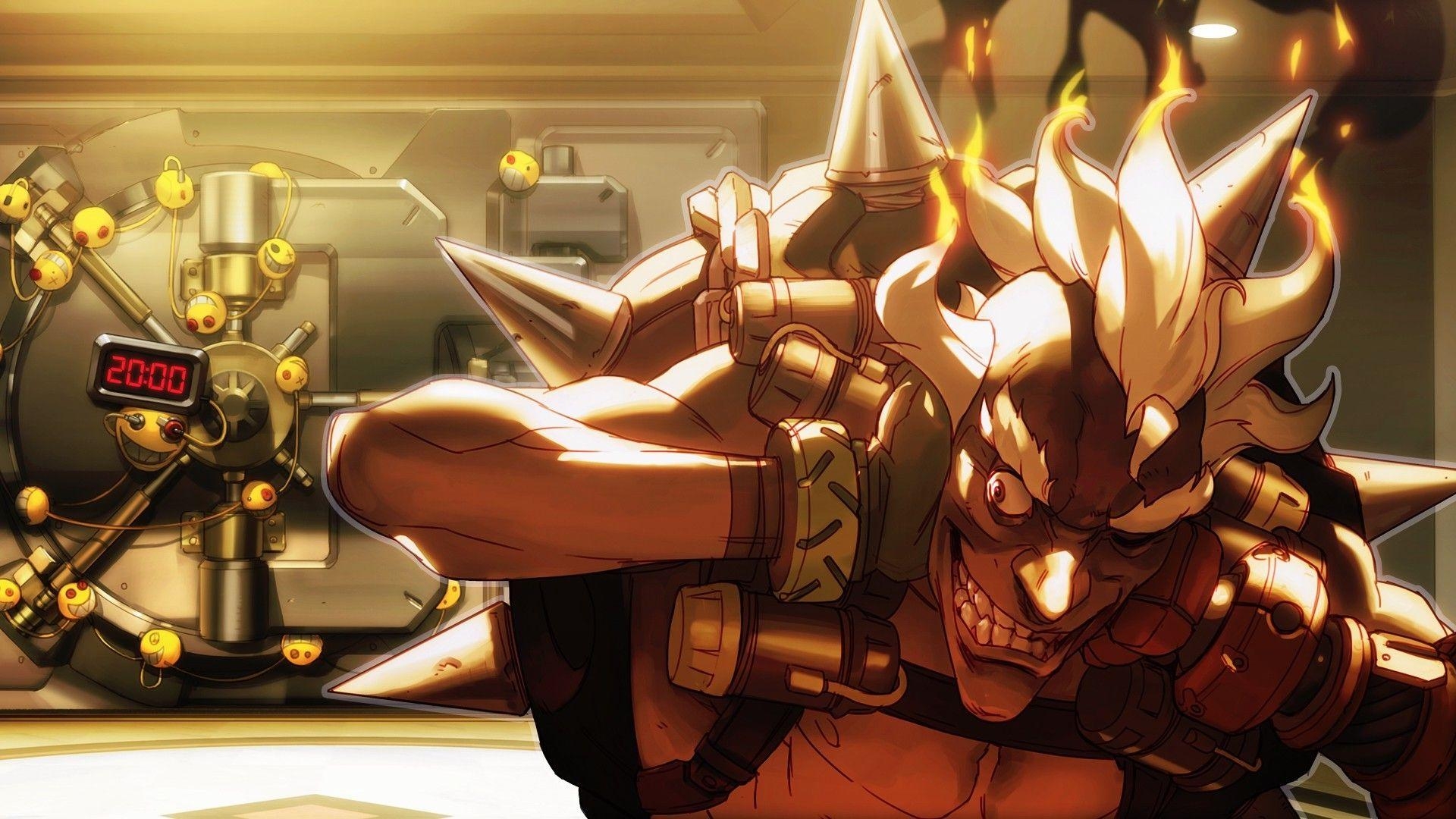 Junkrat, Livewire, Blizzard, Jamison Fawkes, Overwatch, 1920x1080 Full HD Desktop