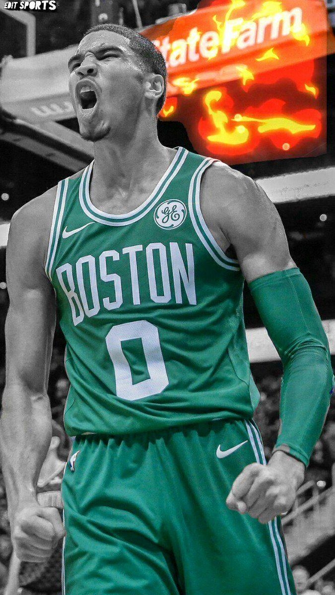 Jayson Tatum, Futedits, Basketball, Hintergrund, Design, 680x1200 HD Handy