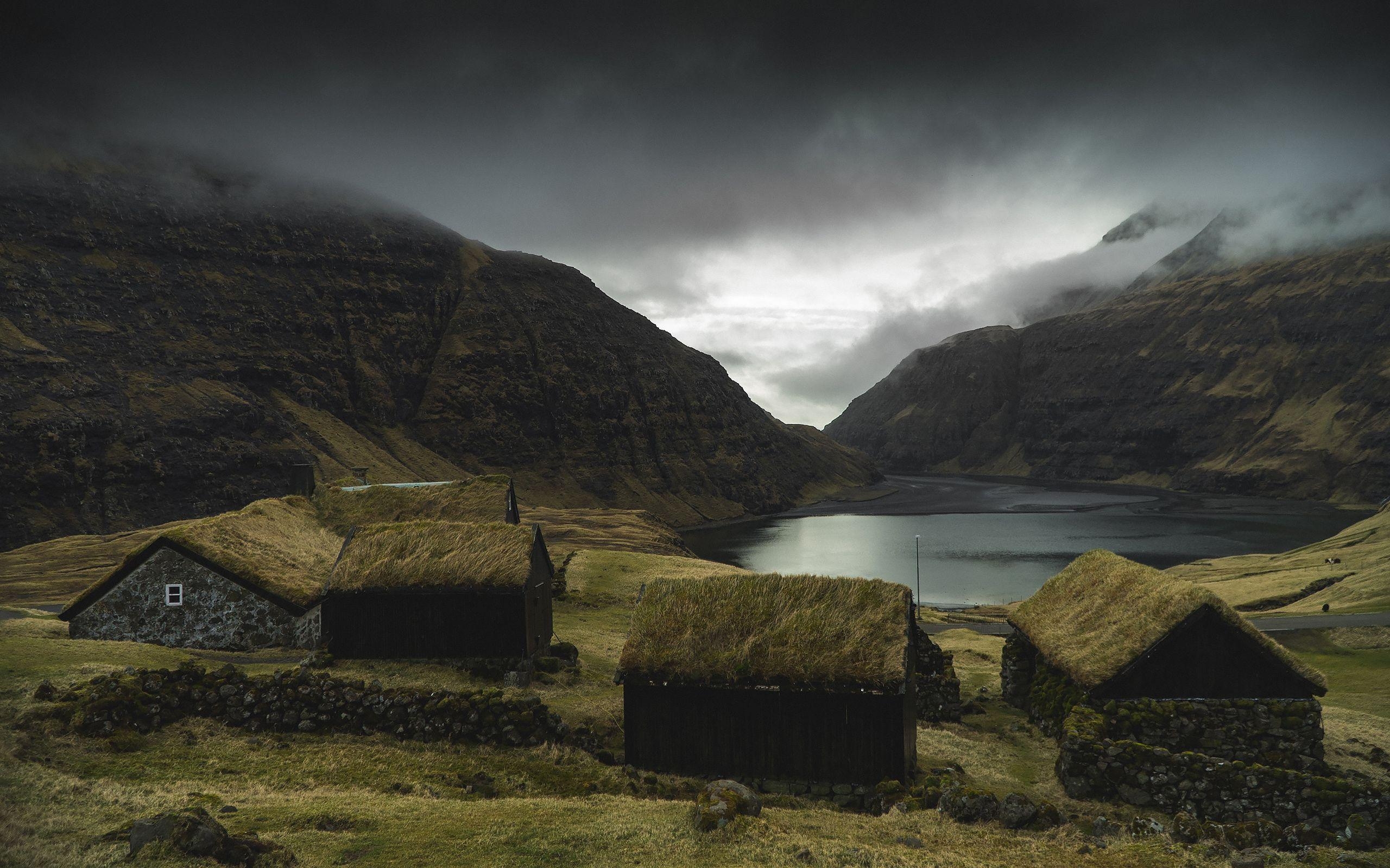 Färöer Inseln, Königreich Dänemark, Inseln, Natur, Kultur, 2560x1600 HD Desktop