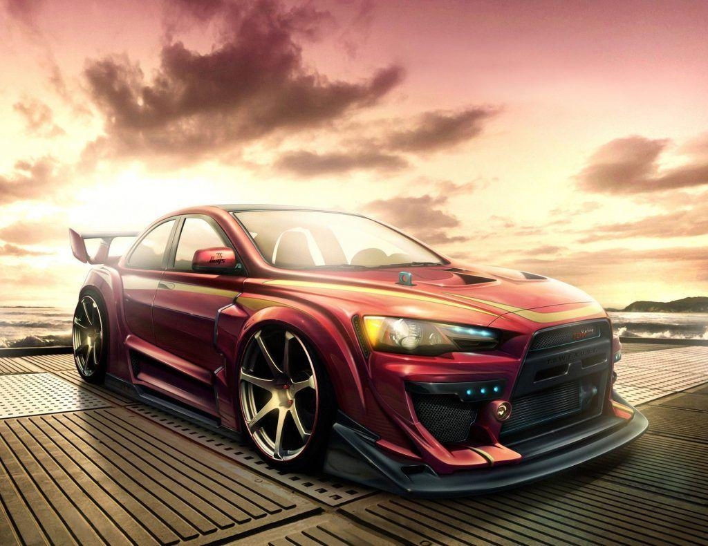 Mitsubishi Evo, X, Bildergalerie, Sportwagen, Auto, 1030x790 HD Desktop