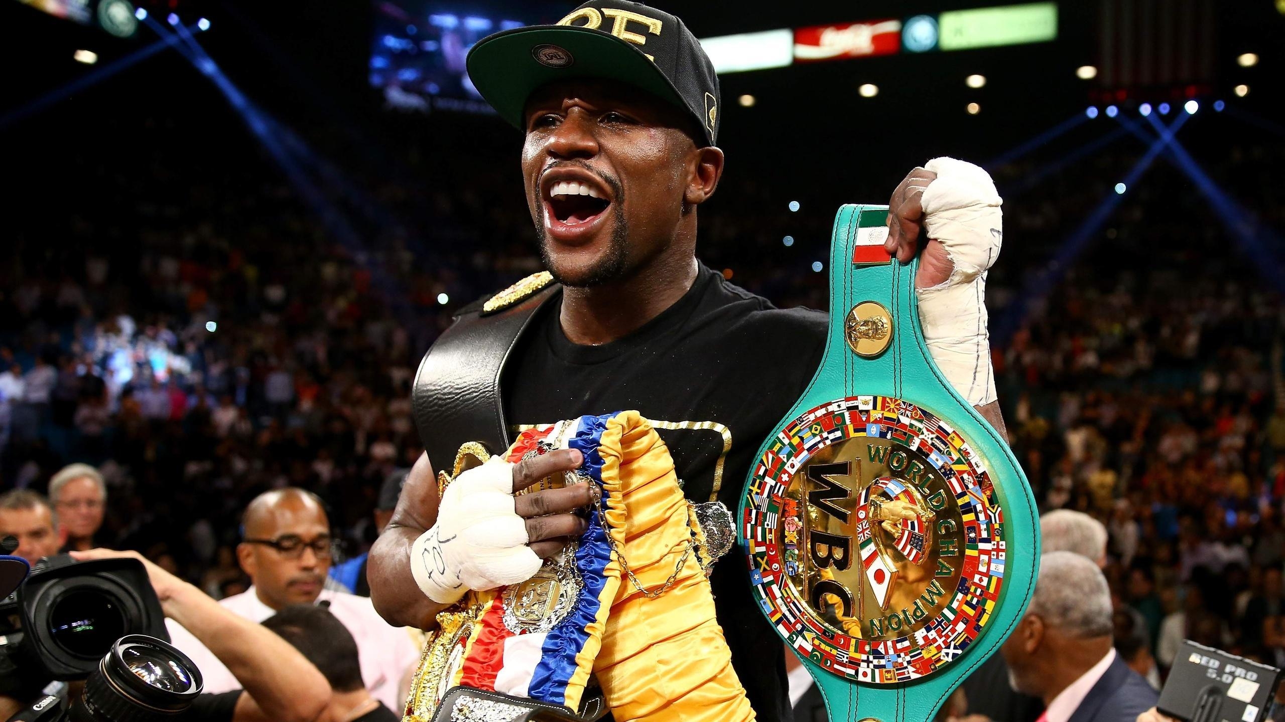 Floyd Mayweather, Download, kostenlos, Gruppe, Sport, 2560x1440 HD Desktop