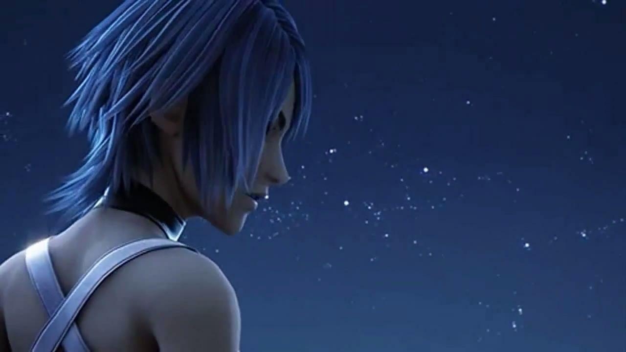 Kingdom Hearts, Herz, Aqua, Gaming, Hintergrund, 1280x720 HD Desktop