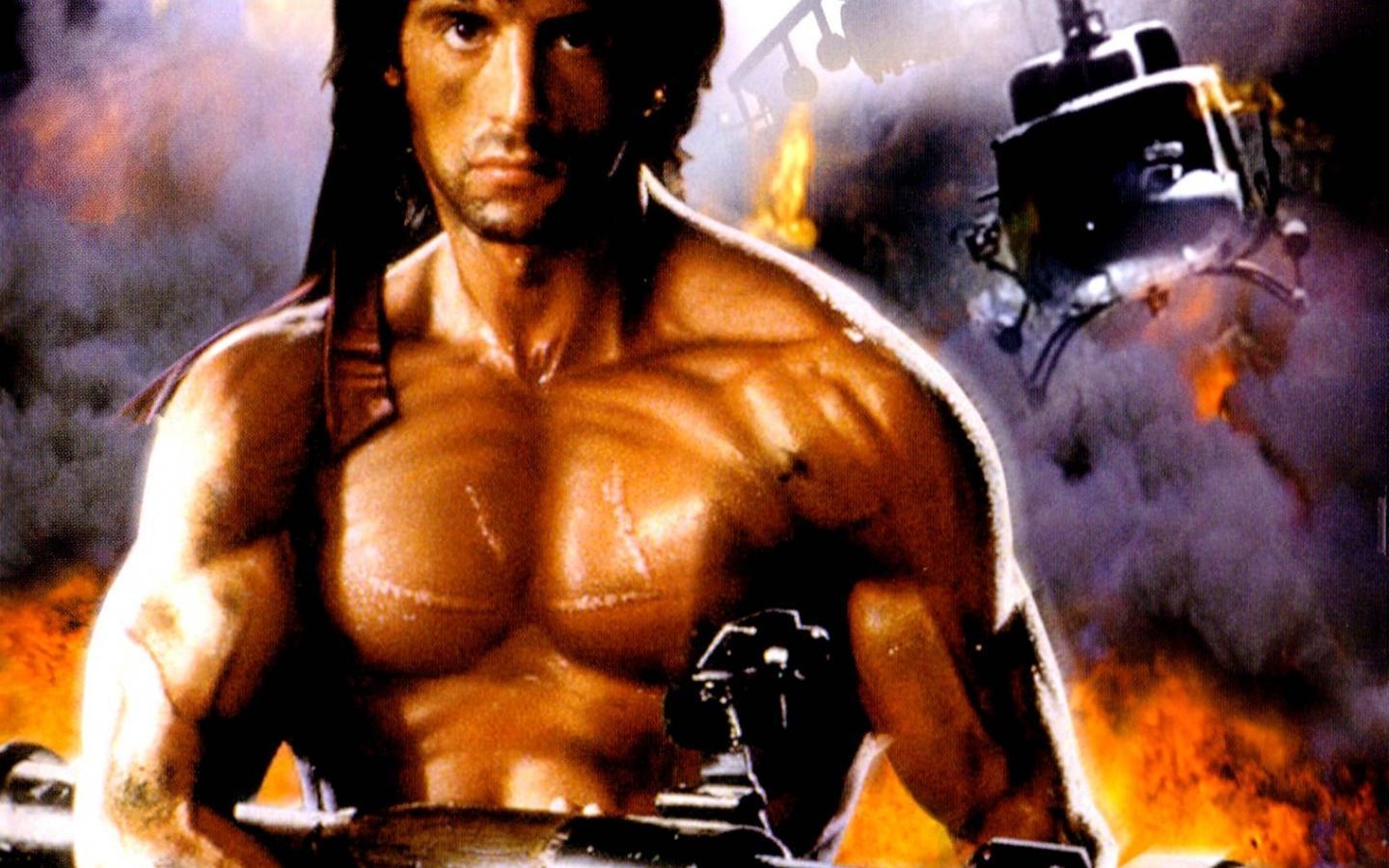 Rambo Bild, 10 x 1239, Actionfilm, Kultklassiker, Sylvester, 1440x900 HD Desktop