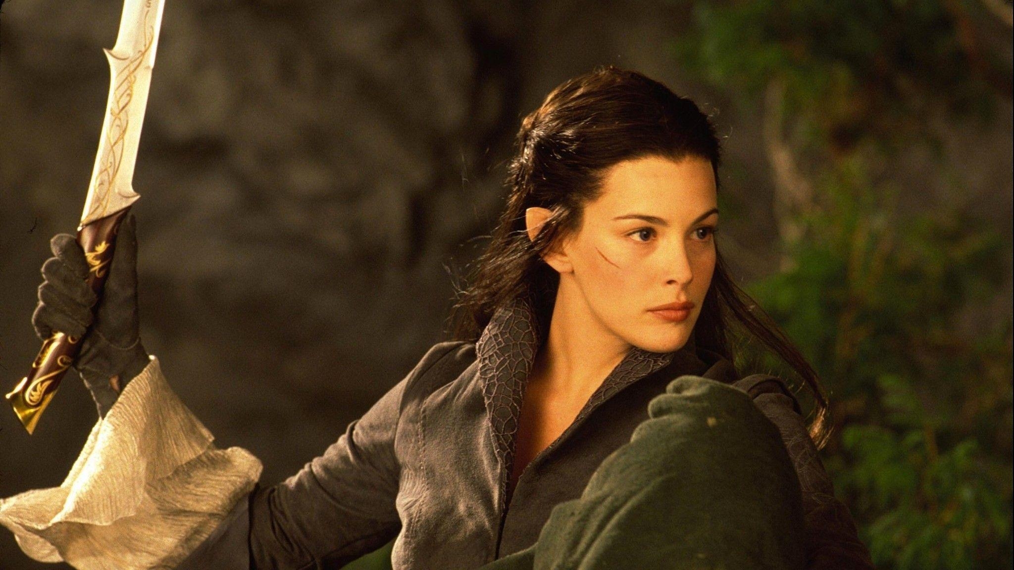 Filme Arwen, Elbenprinzessin, Herr der Ringe, Kunst, 2050x1160 HD Desktop