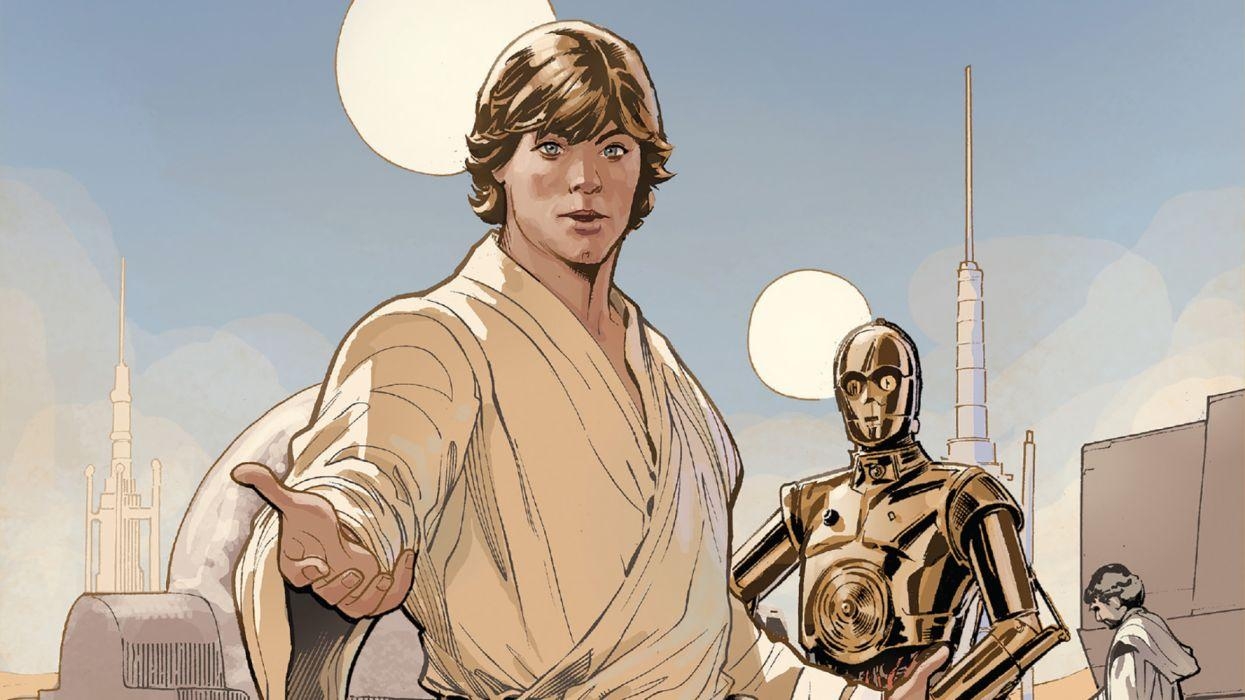 C-3PO, Luke Skywalker, Star Wars, HD, Hintergrund, 1250x700 HD Desktop