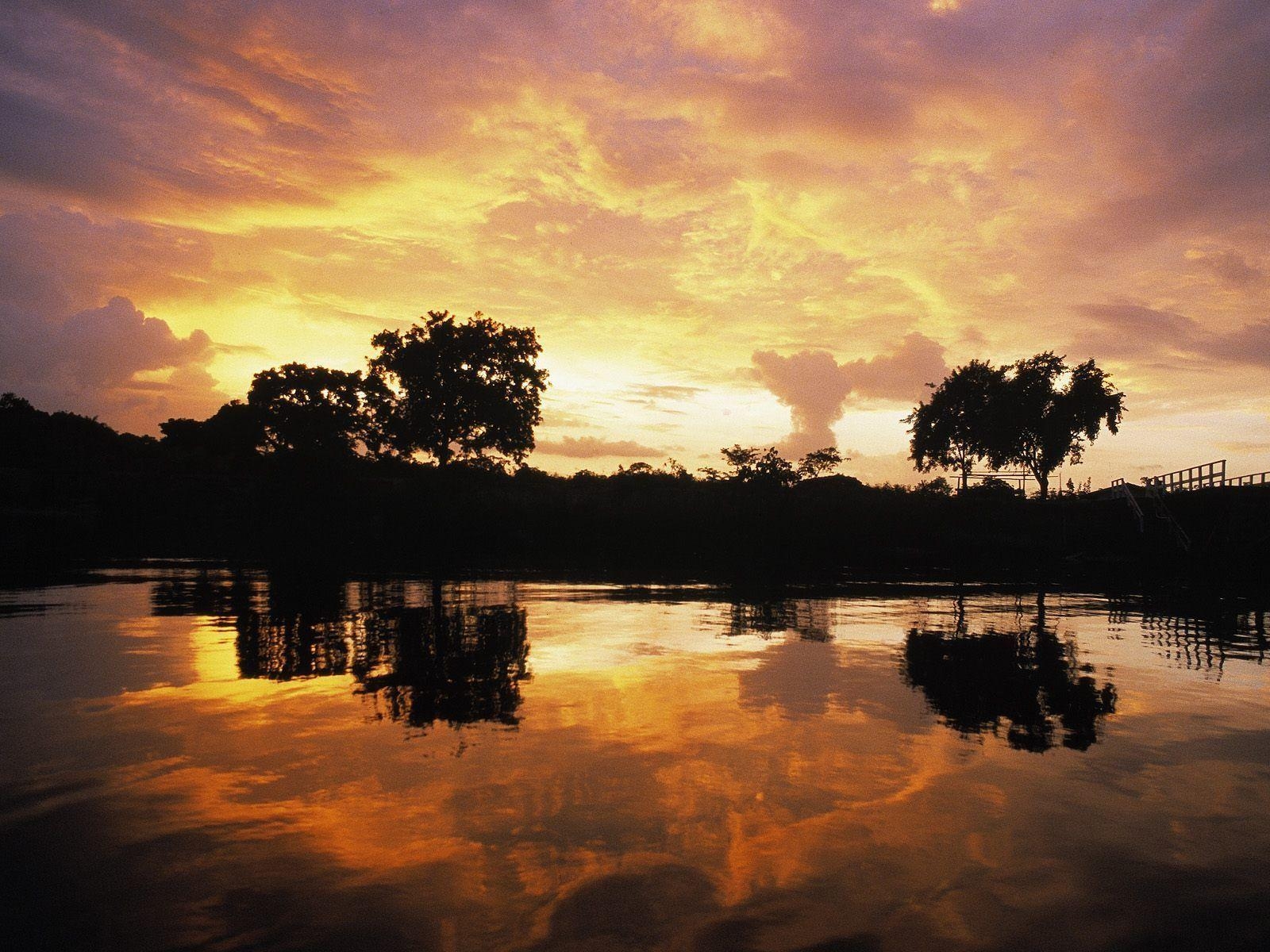 Guyana, dramatischer Sonnenuntergang, Himmel, Naturfotografie, HD-Bild, 1600x1200 HD Desktop