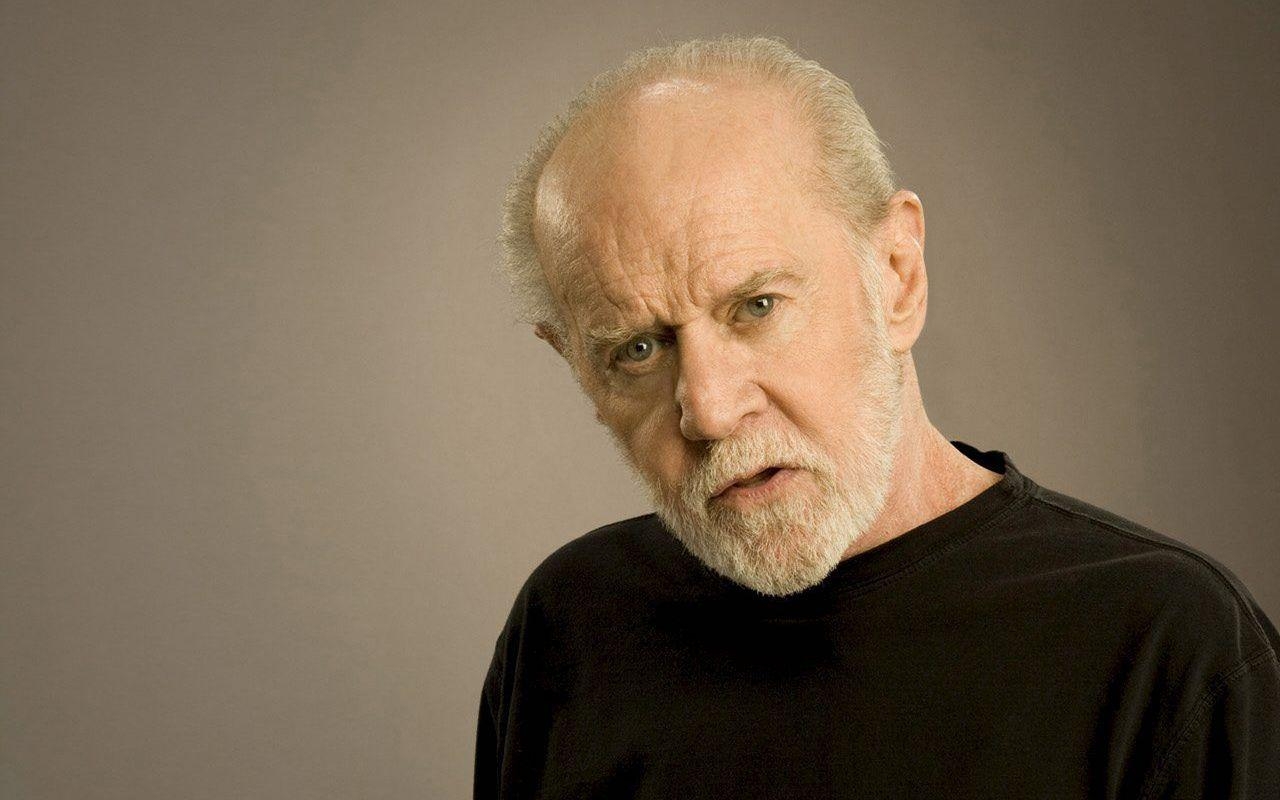 George Carlin, 800p, Stand-up, Humor, Reflexion, 1280x800 HD Desktop