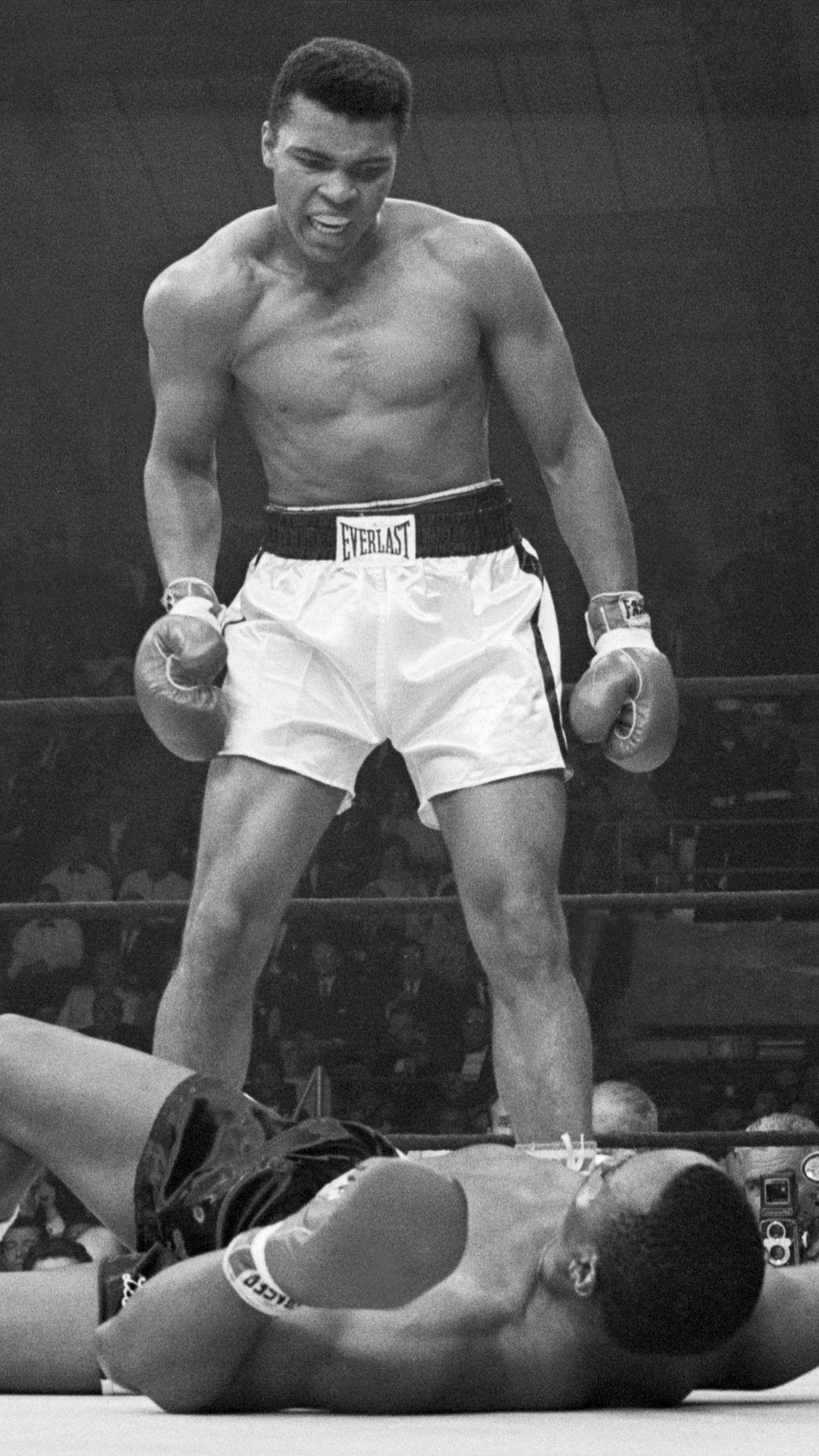 Muhammad Ali, Boxen, Ring, Legende, Schlag, 1080x1920 Full HD Handy