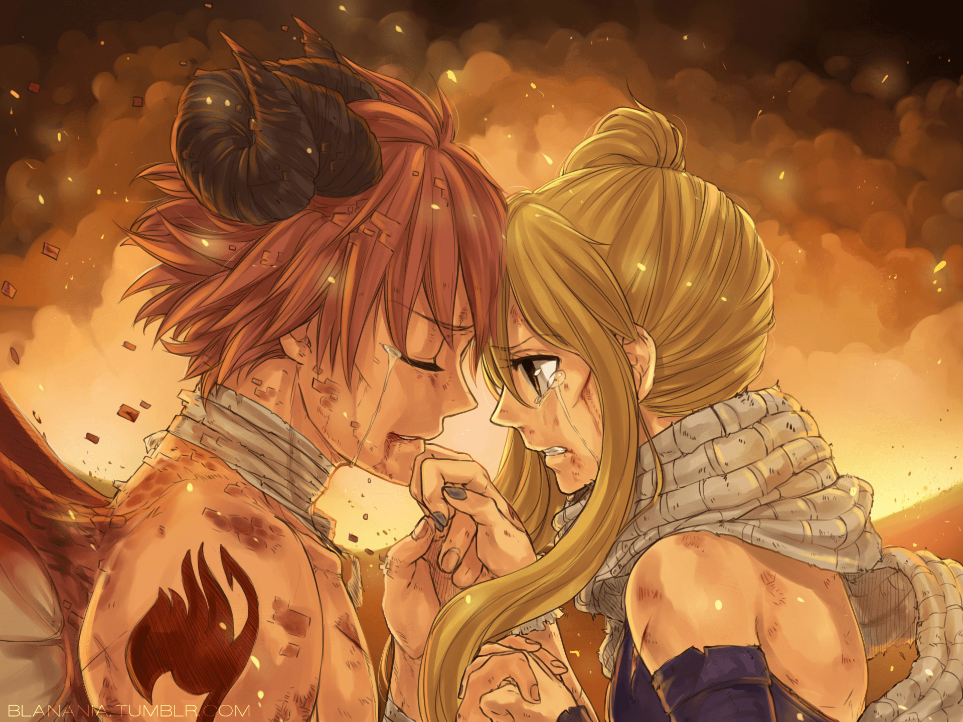 Fairy Tail, Anime, Volle HD, Magischer Hintergrund, Abenteuer, 1920x1440 HD Desktop