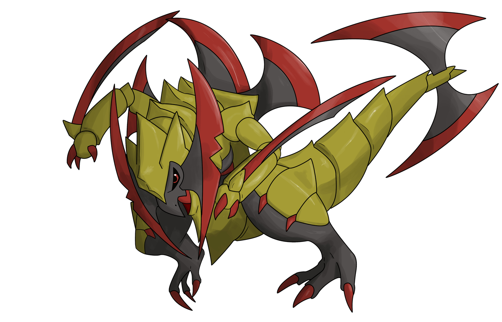 Haxorus, Pokemon, Bilder, Gaming, Hintergrund, 1600x1030 HD Desktop