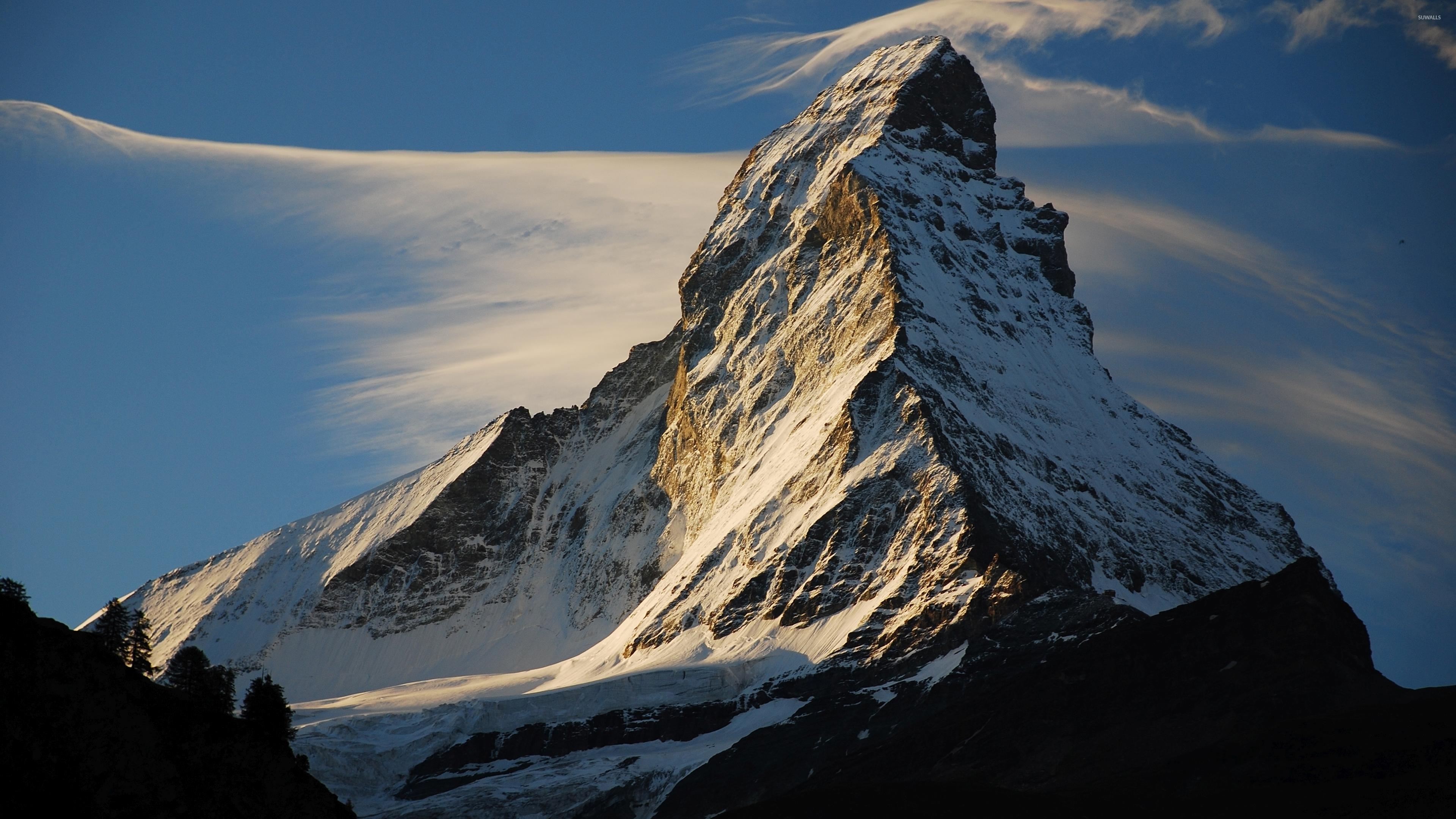 Matterhorn, 3D Bild, Wallpaper, Alpen, Natur, 3840x2160 4K Desktop