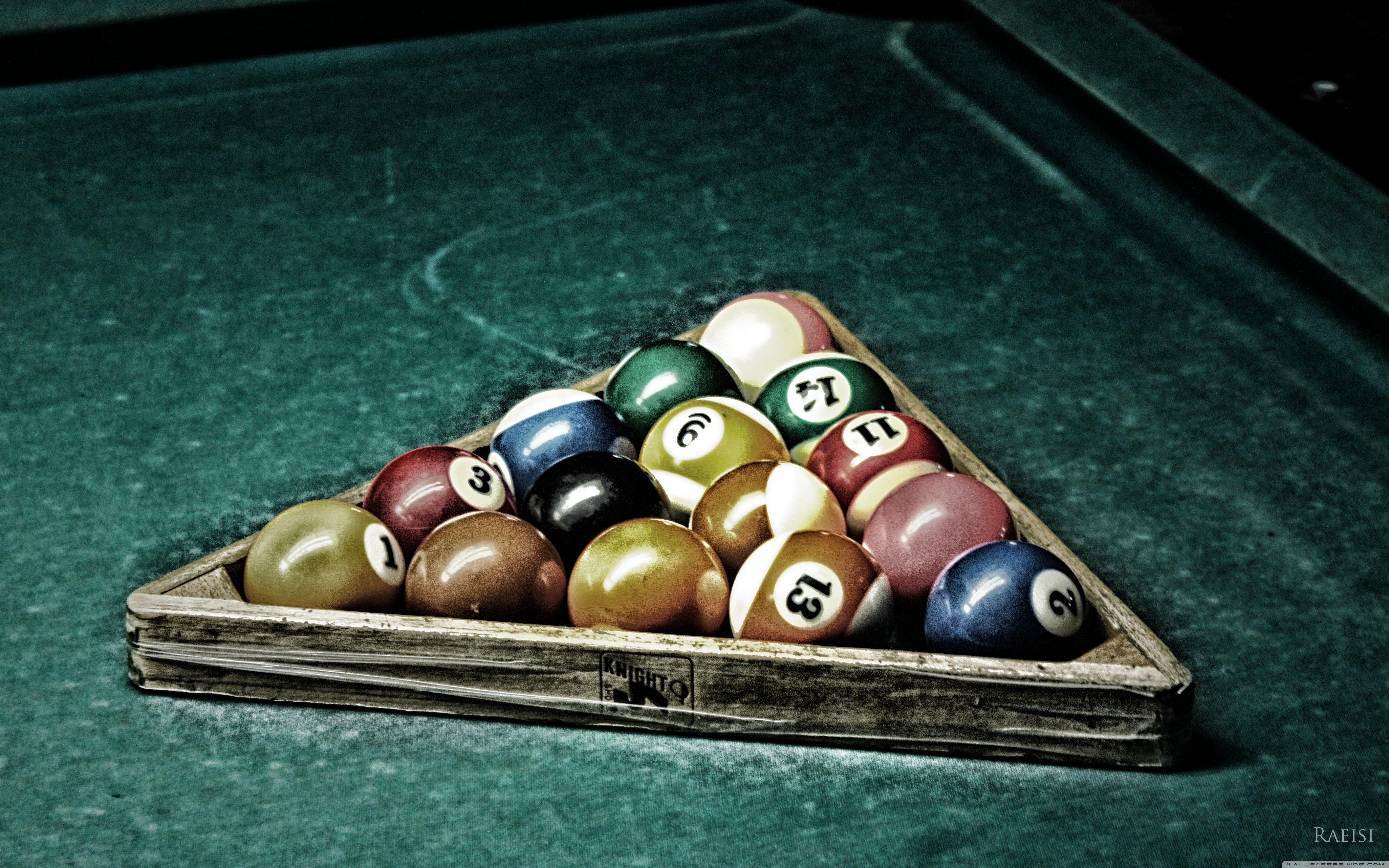 Billard, HD, Ball, Queue, Spiel, 5120x3200 4K Desktop