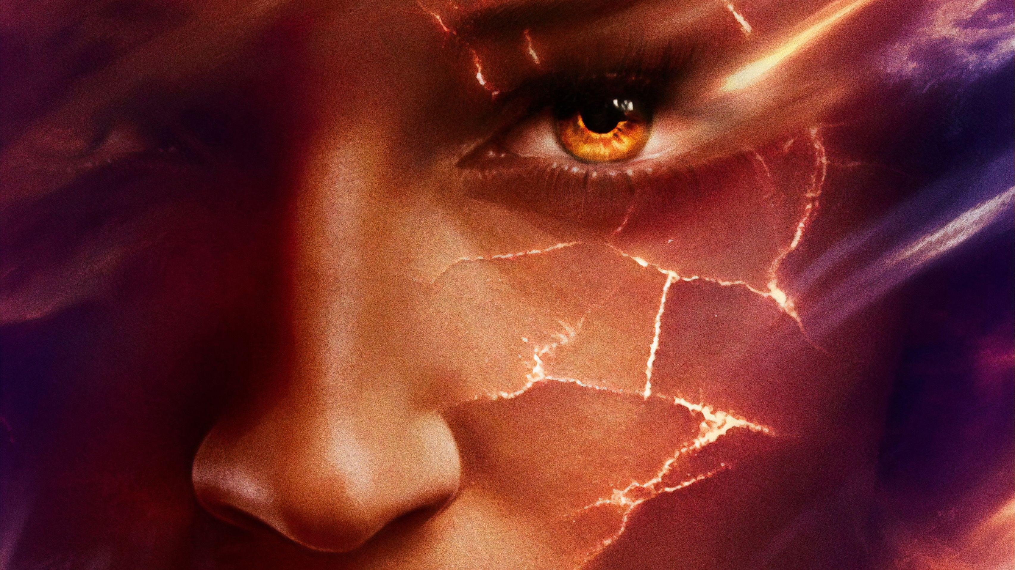 Jean Grey, X-Men, Dark Phoenix, HD, 4K, 3410x1920 HD Desktop