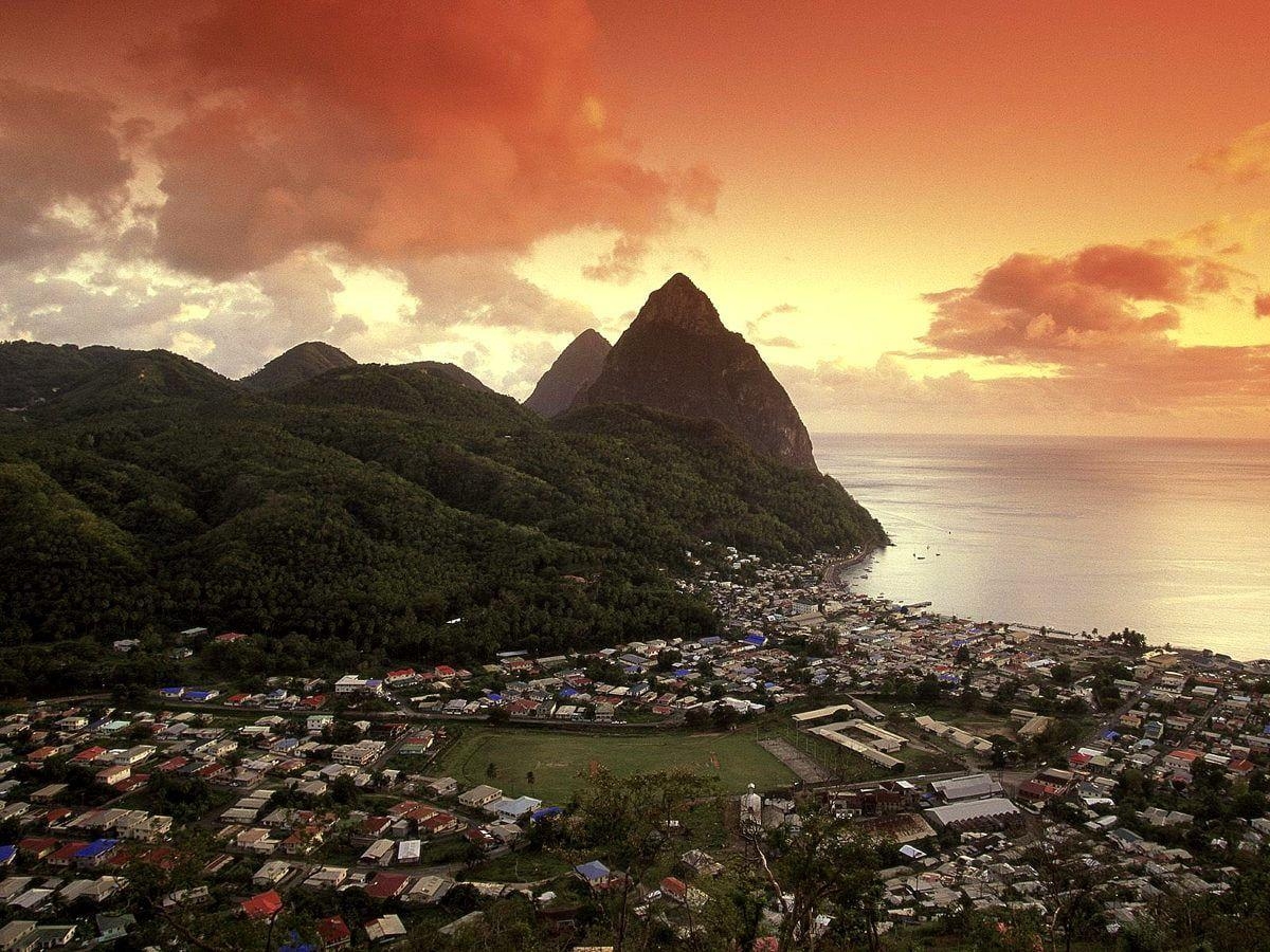 Saint Lucia, HD, Download, Hintergrund, Kostenlos, 1200x900 HD Desktop