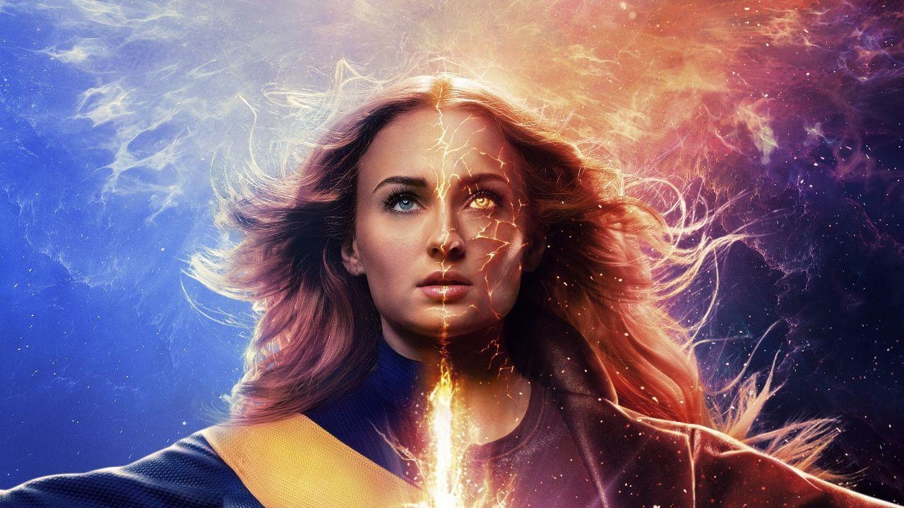 Dark Phoenix, Jean Grey, Sophie Turner, 4K, 8K, 1280x720 HD Desktop