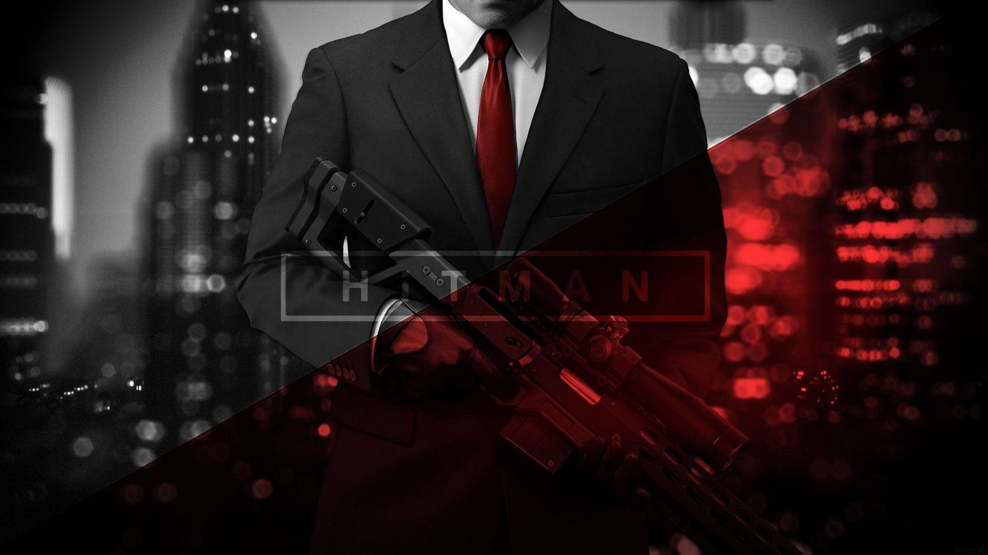 Hitman Spiel, HD Bild, 1080p, Gaming, Agent 47, 1920x1080 Full HD Desktop