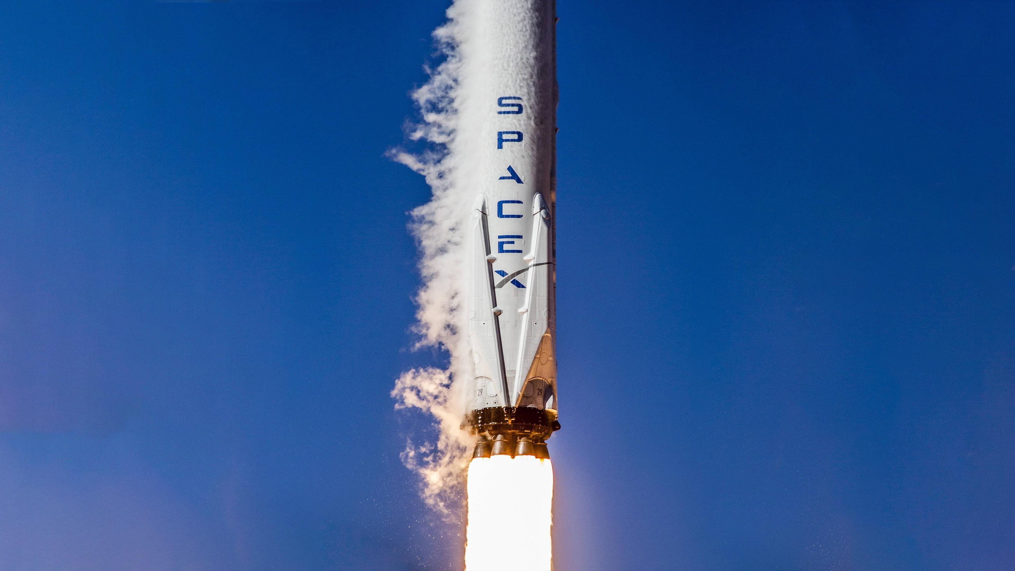 SpaceX, 4K, Iridium-Start, Rakete, Raumfahrt, 3840x2160 4K Desktop