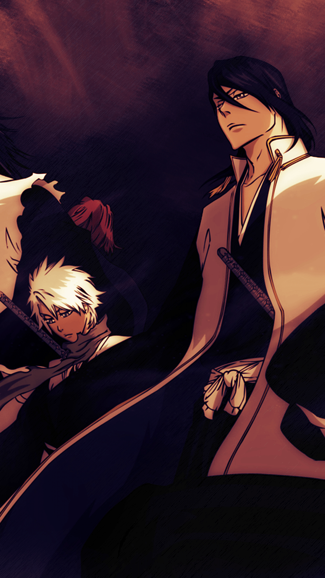 Bleach, Ikkaku, Renji, Zaraki, Download, 1080x1920 Full HD Handy