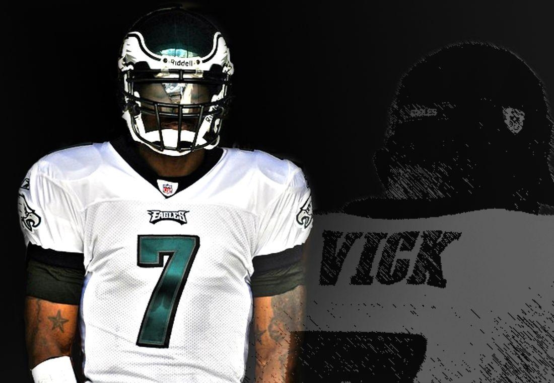 Michael Vick, NFL Spieler, Sport, American Football, Hintergrund, 1100x770 HD Desktop