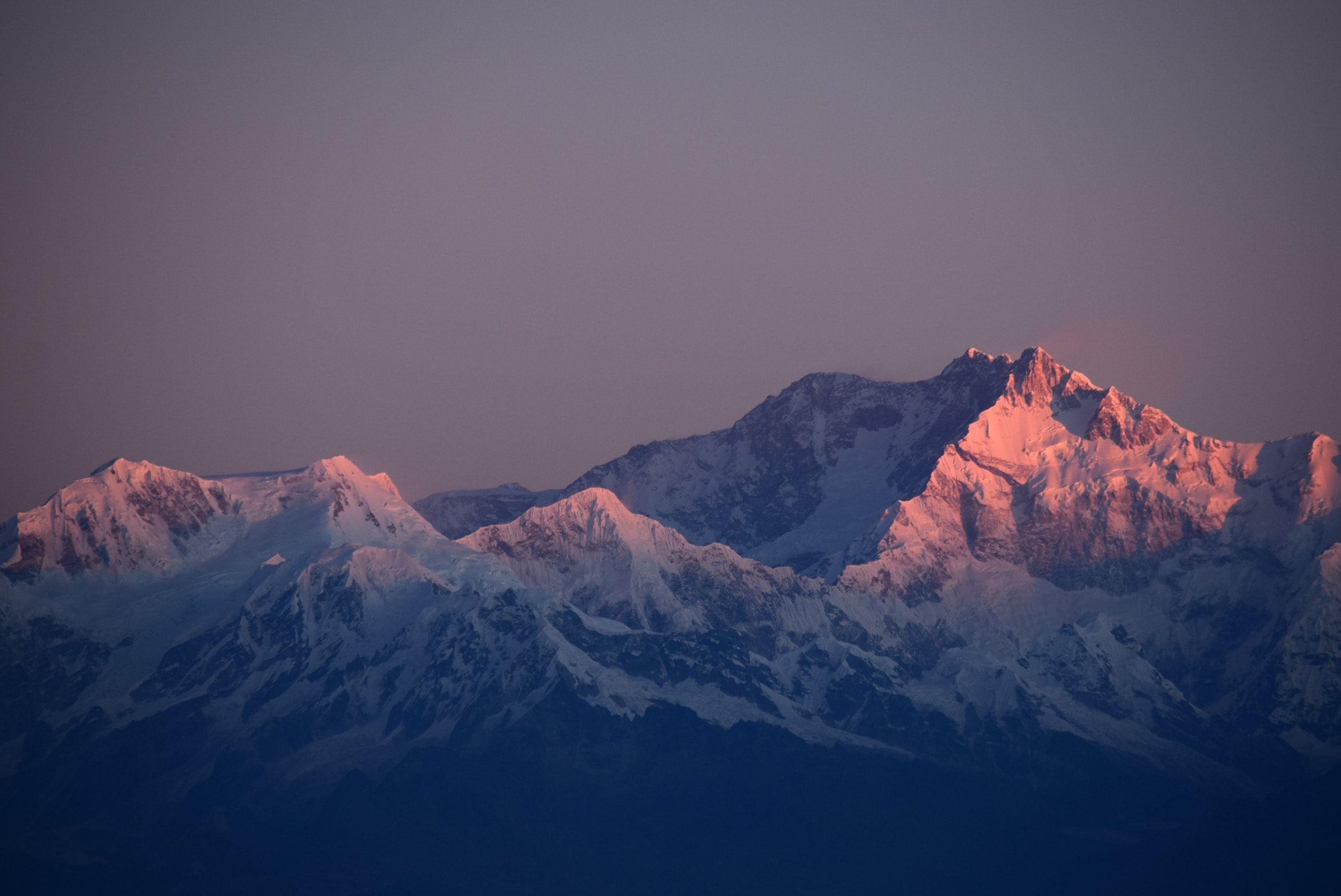 Cold Mountain, Weiß-Schwarz, Natur, Berg, Bild, 3000x2000 HD Desktop