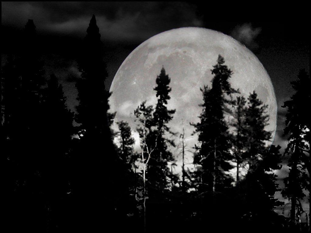 Mond, Metall, Natur, Dunkelheit, Musik, 1030x770 HD Desktop