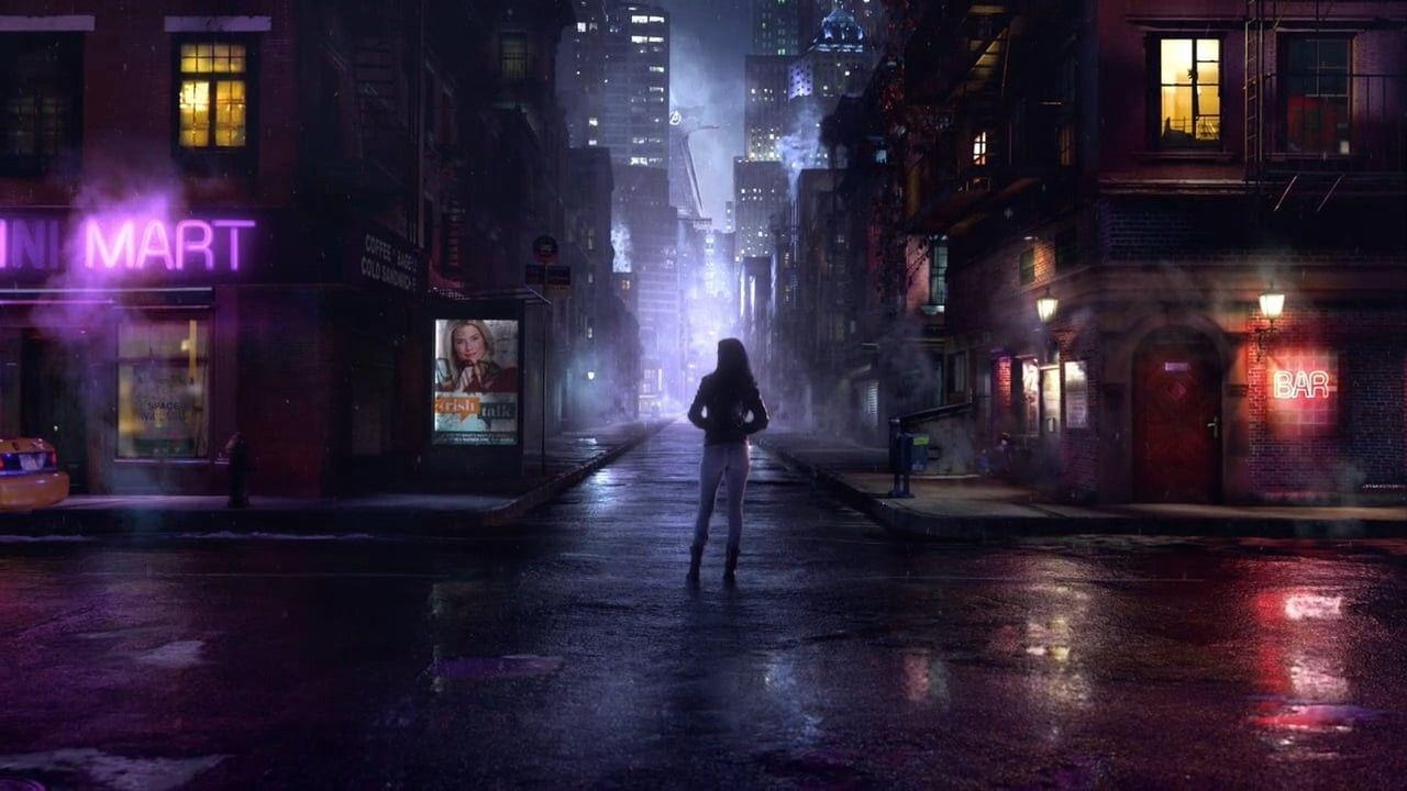 Jessica Jones, Wandbild, Serienbild, Artistik, TV-Serie, 1280x720 HD Desktop