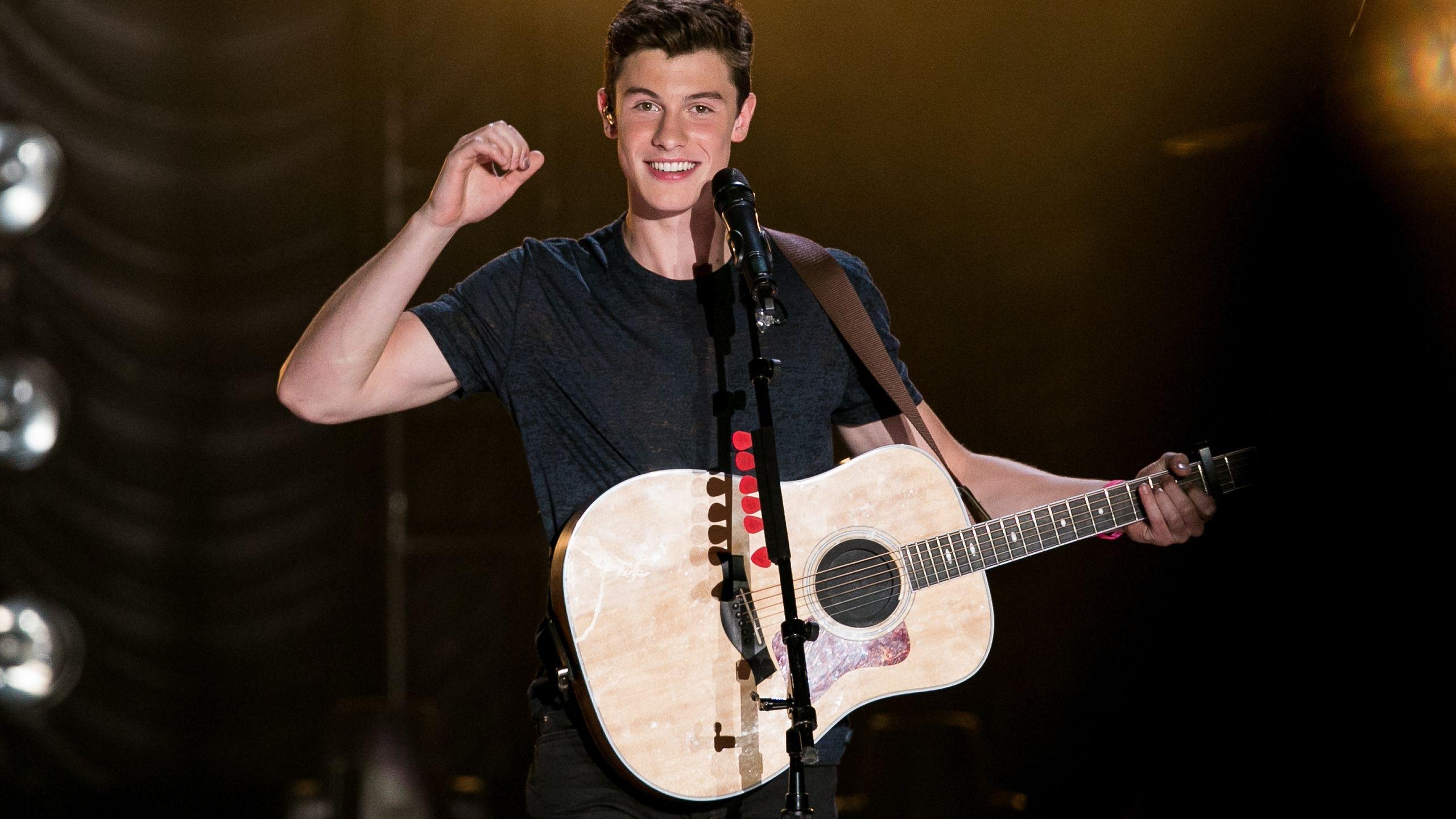 Shawn Mendes, HD, Musiker, Hintergrund, Berühmtheit, 2560x1440 HD Desktop