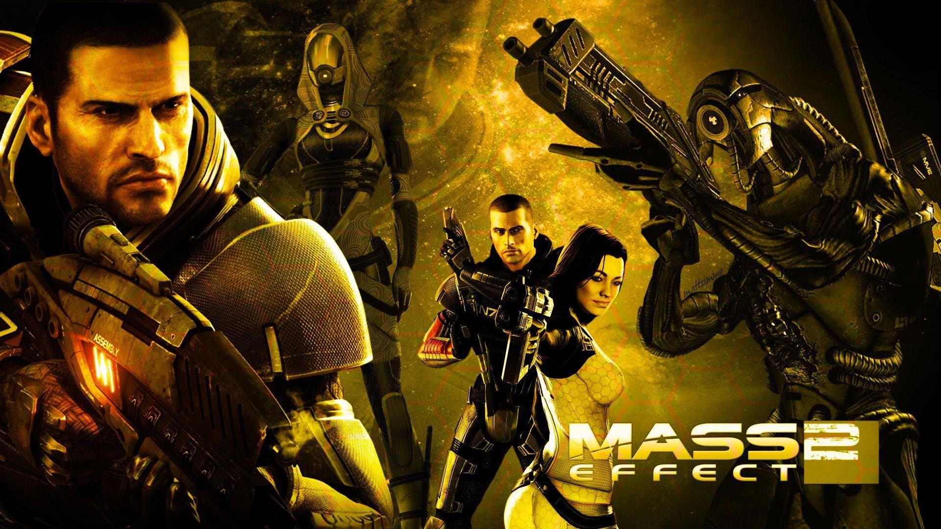 Mass Effect 2, PC-Spiel, Hintergrund, Sci-Fi, Commander, 1920x1080 Full HD Desktop