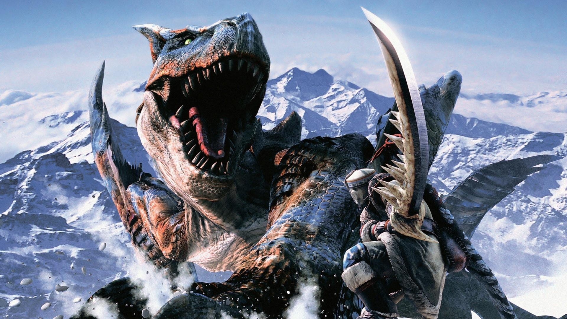 Tigrex, Monster Hunter, Kreatur, Abenteuerfilm, 1920x1080 Full HD Desktop