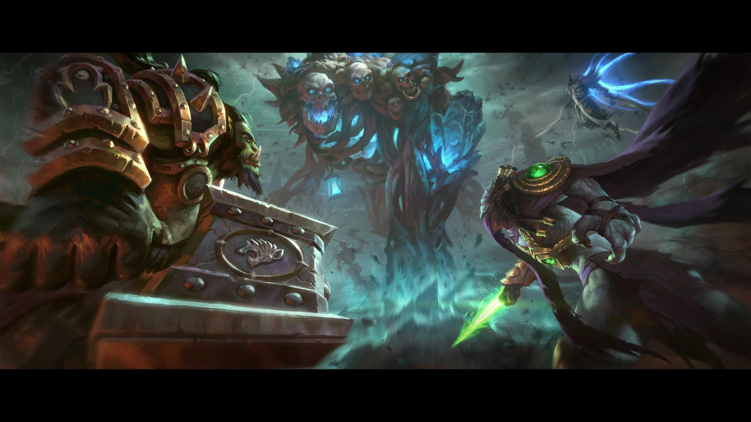 Heroes of the Storm, Gaming, Desktop, Blizzard, Bildschirmdesign, 2560x1440 HD Desktop