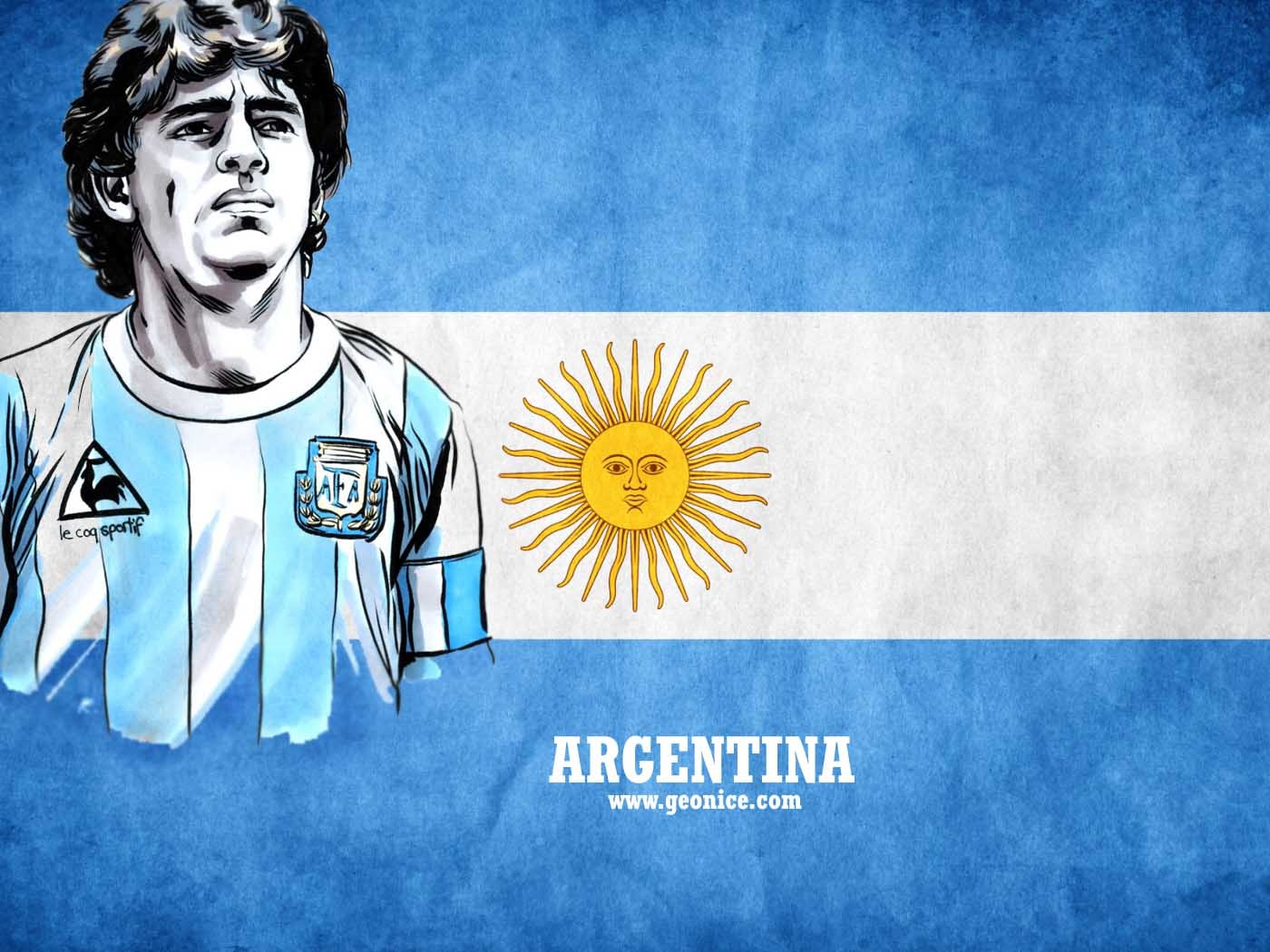 Diego Maradona, Bild, Argentinien, Fußball, Legende, 1400x1050 HD Desktop