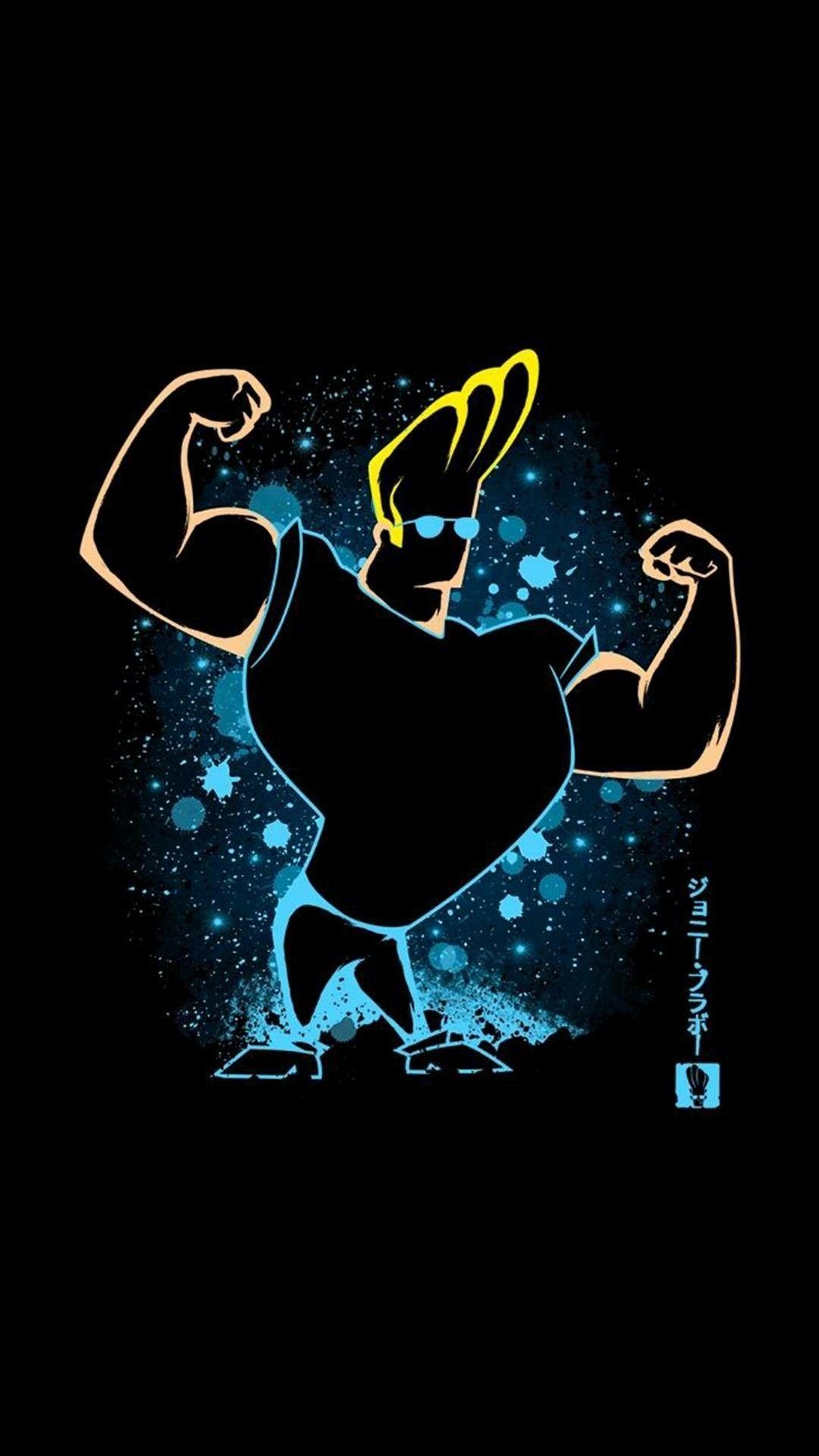 Johnny Bravo, Cartoon, Animation, Kultfigur, Fernsehsendung, 1080x1920 Full HD Handy