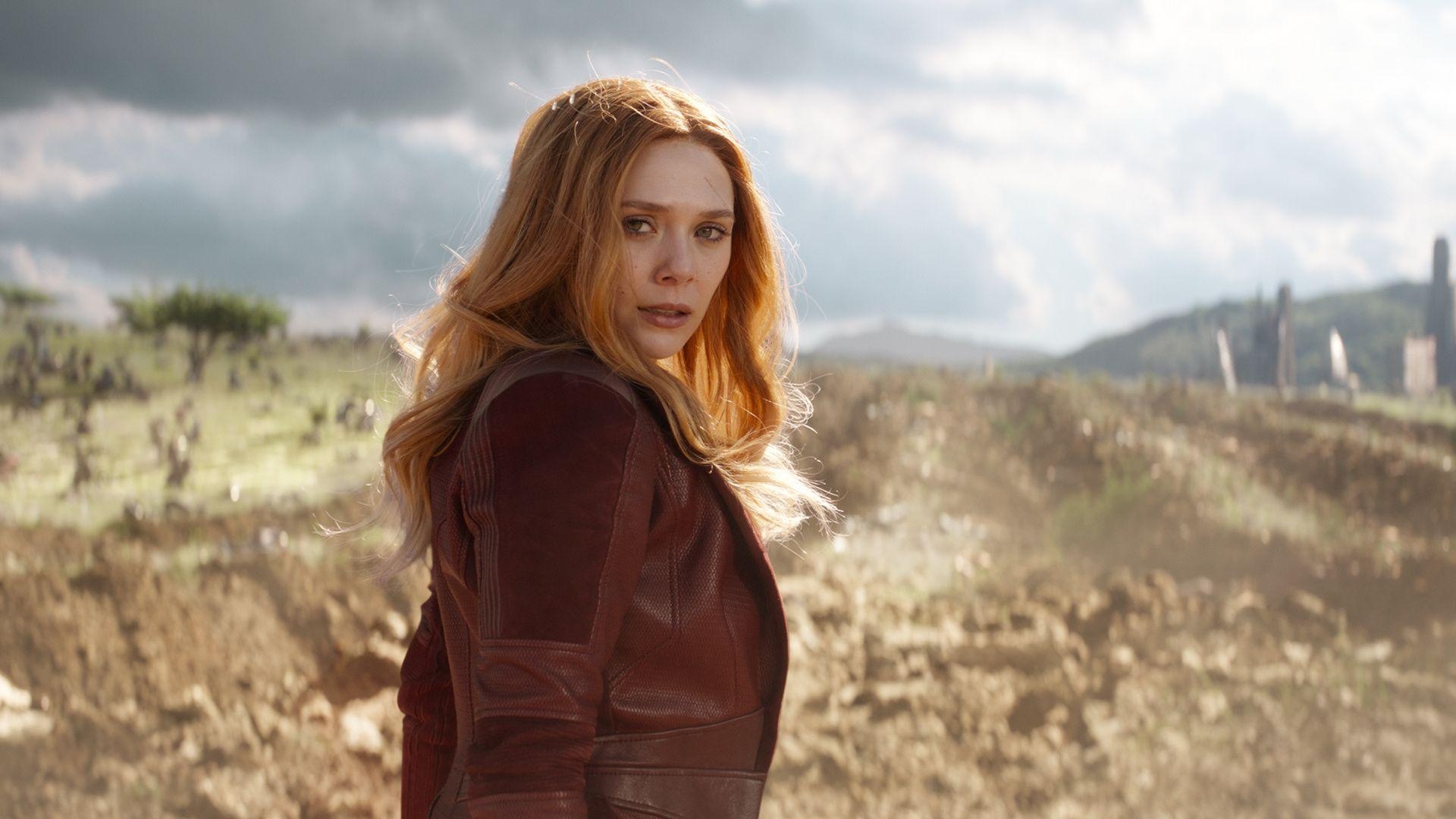 Elizabeth Olsen, Scarlet Witch, schön, Download, Marvel, 1920x1080 Full HD Desktop