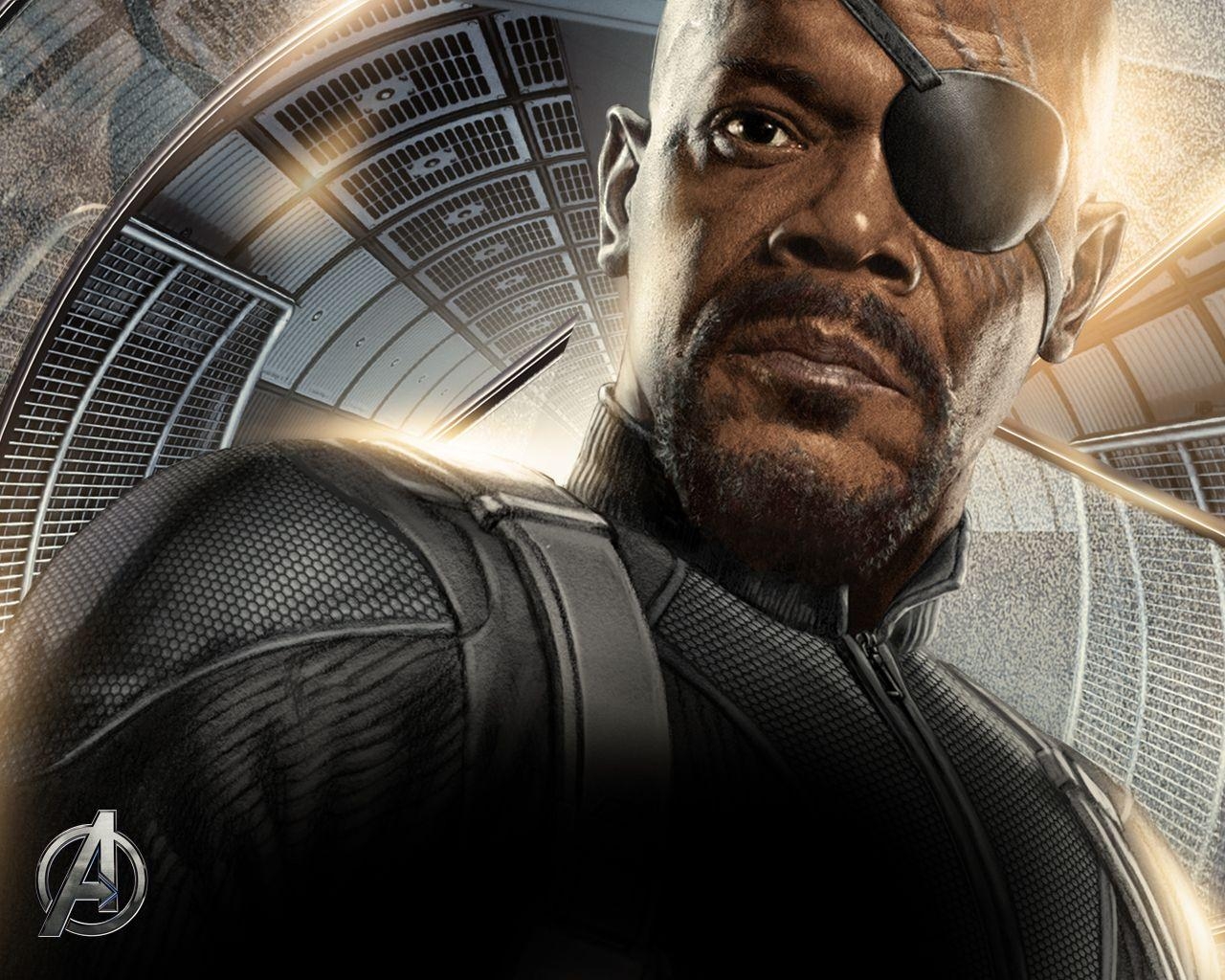 Nick Fury, Avengers, Marvel Filme, Helicarrier, S.H.I.E.L.D, 1280x1030 HD Desktop