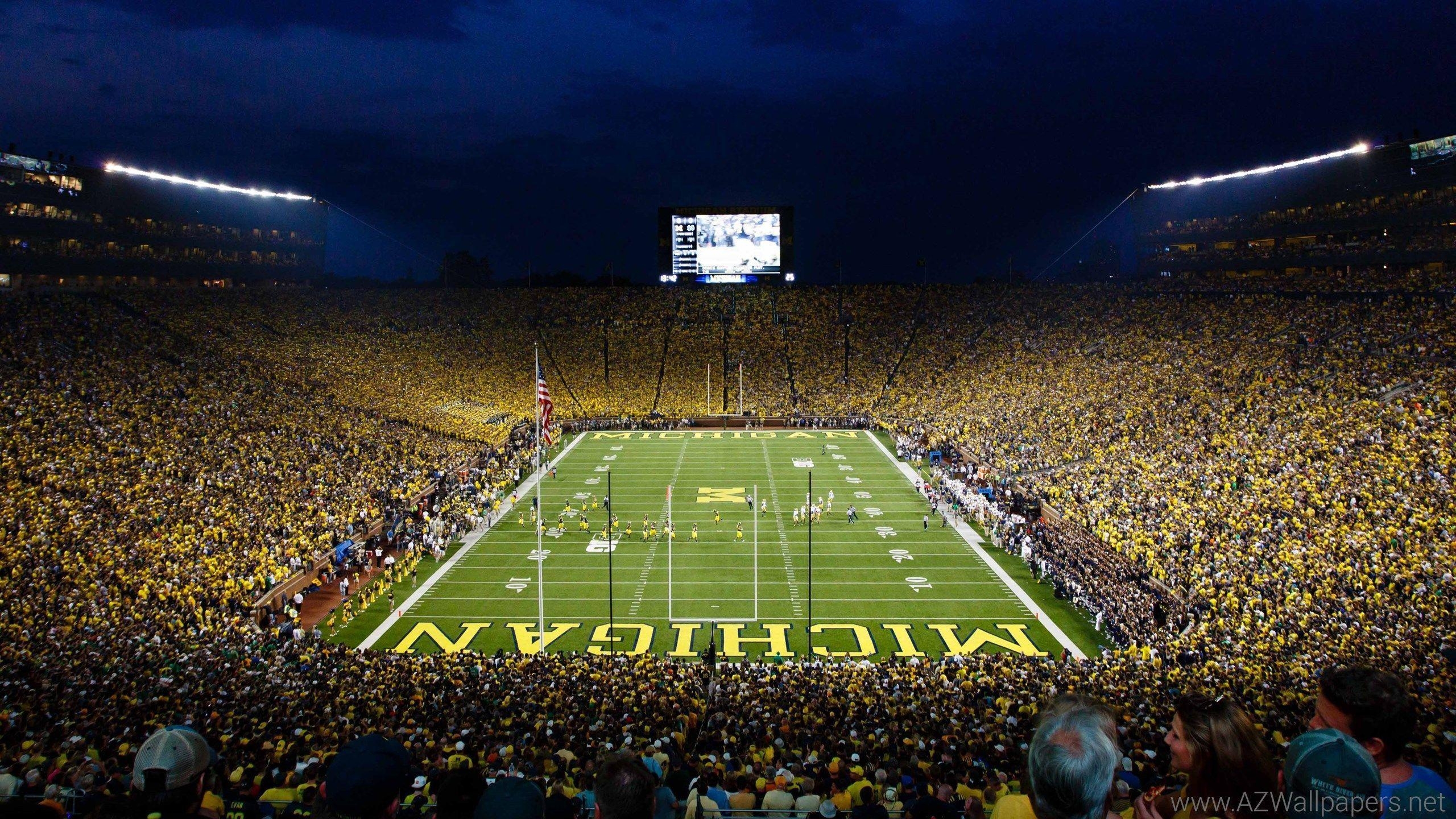 Michigan Stadion, Sportstätte, Bild, Football, Icon, 2560x1440 HD Desktop