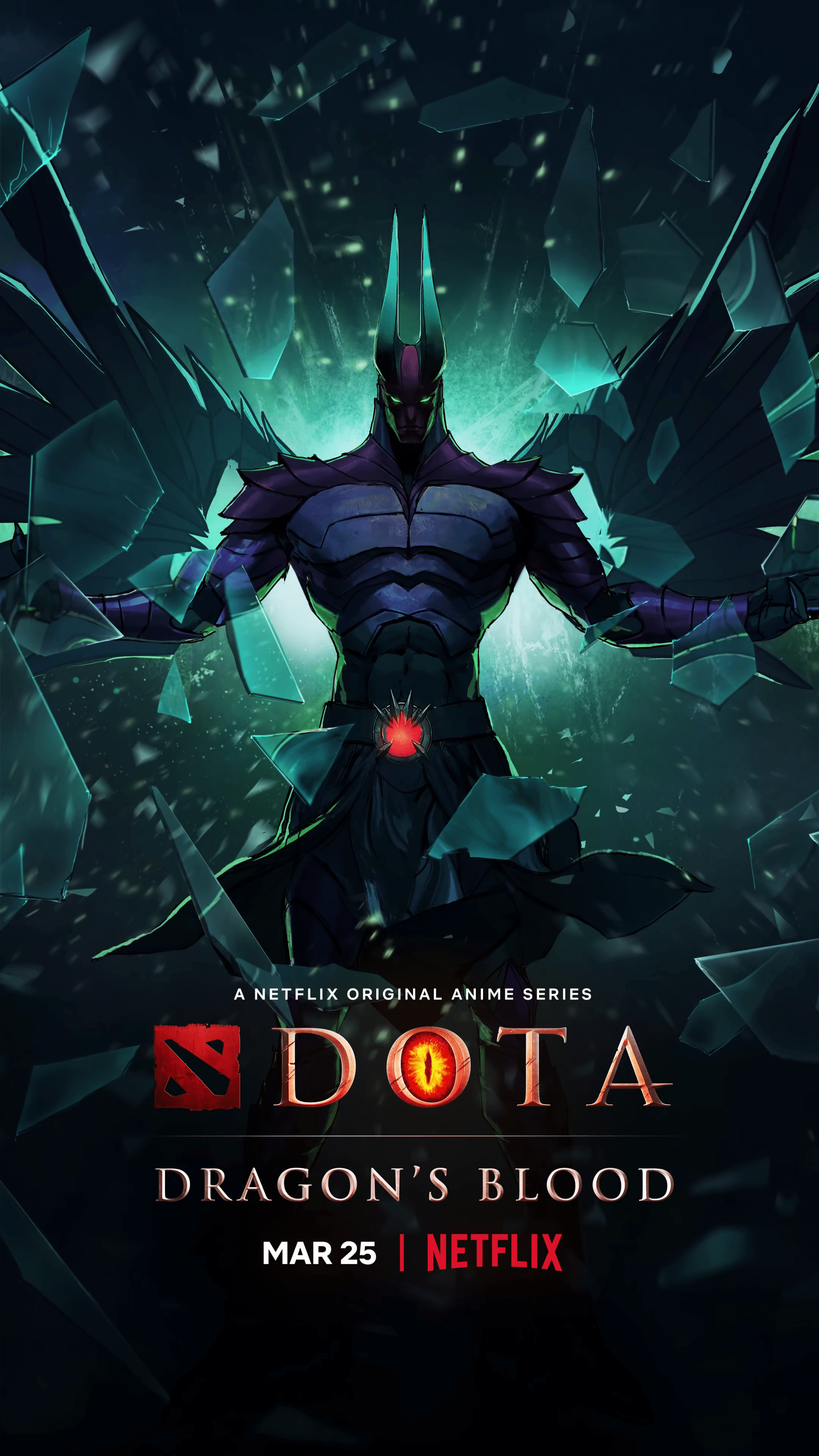 Dota, Dragons Blood, Cartoons, Terrorblade, 4K, 2160x3840 4K Handy