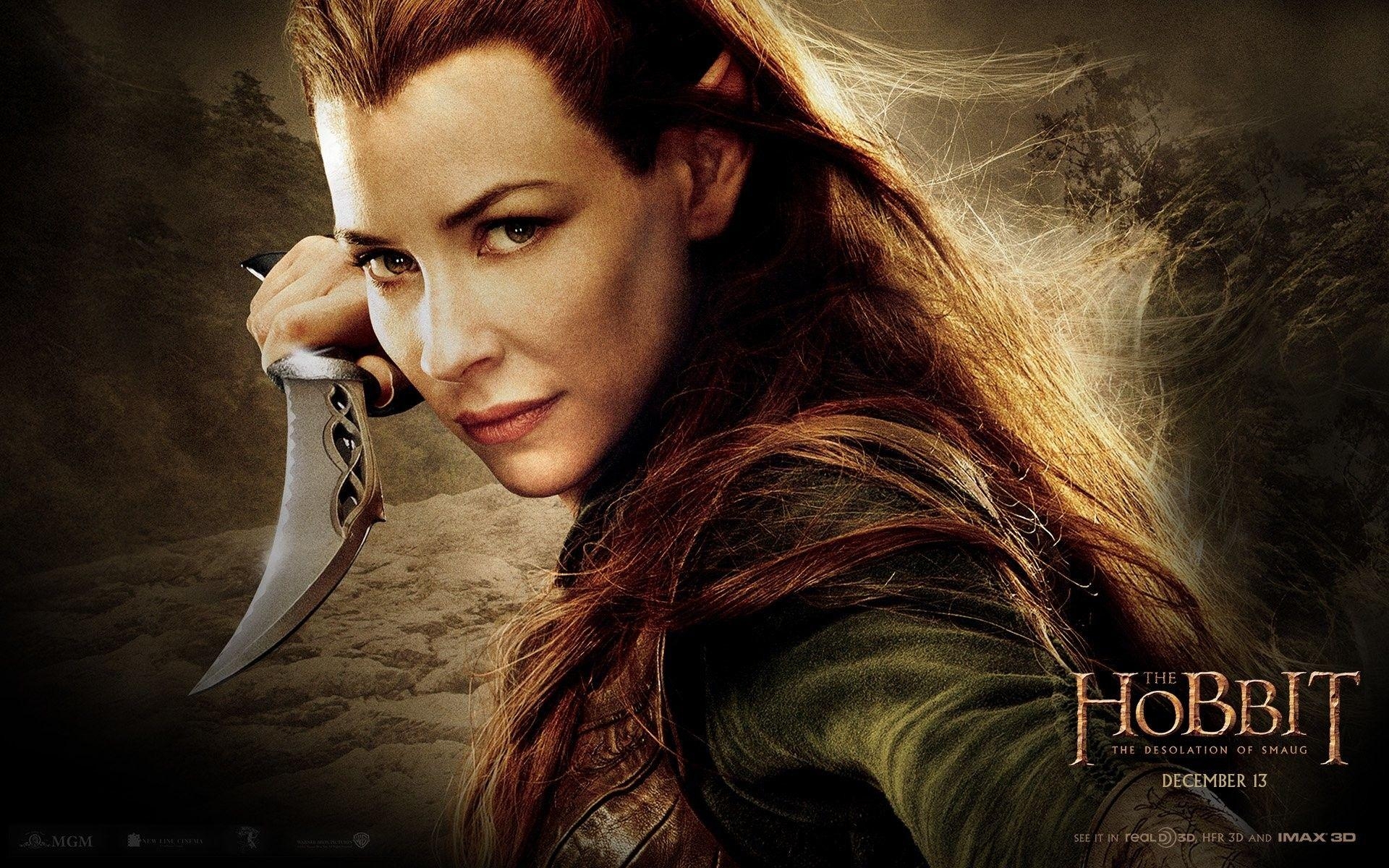 Tauriel, Der Hobbit, Filme, Elben, Evangeline Lilly, 1920x1200 HD Desktop