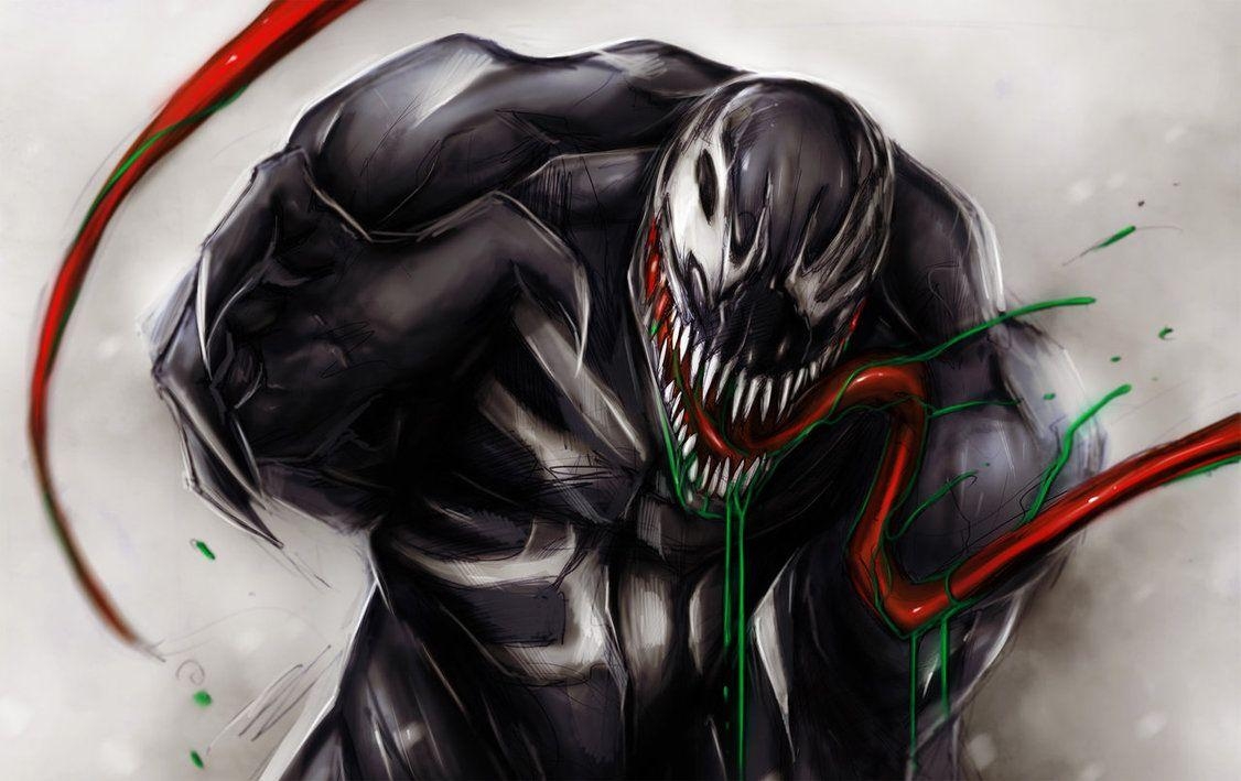 Venom, Hintergrundbild, Marvel, Symbiont, Eddie Brock, 1130x710 HD Desktop