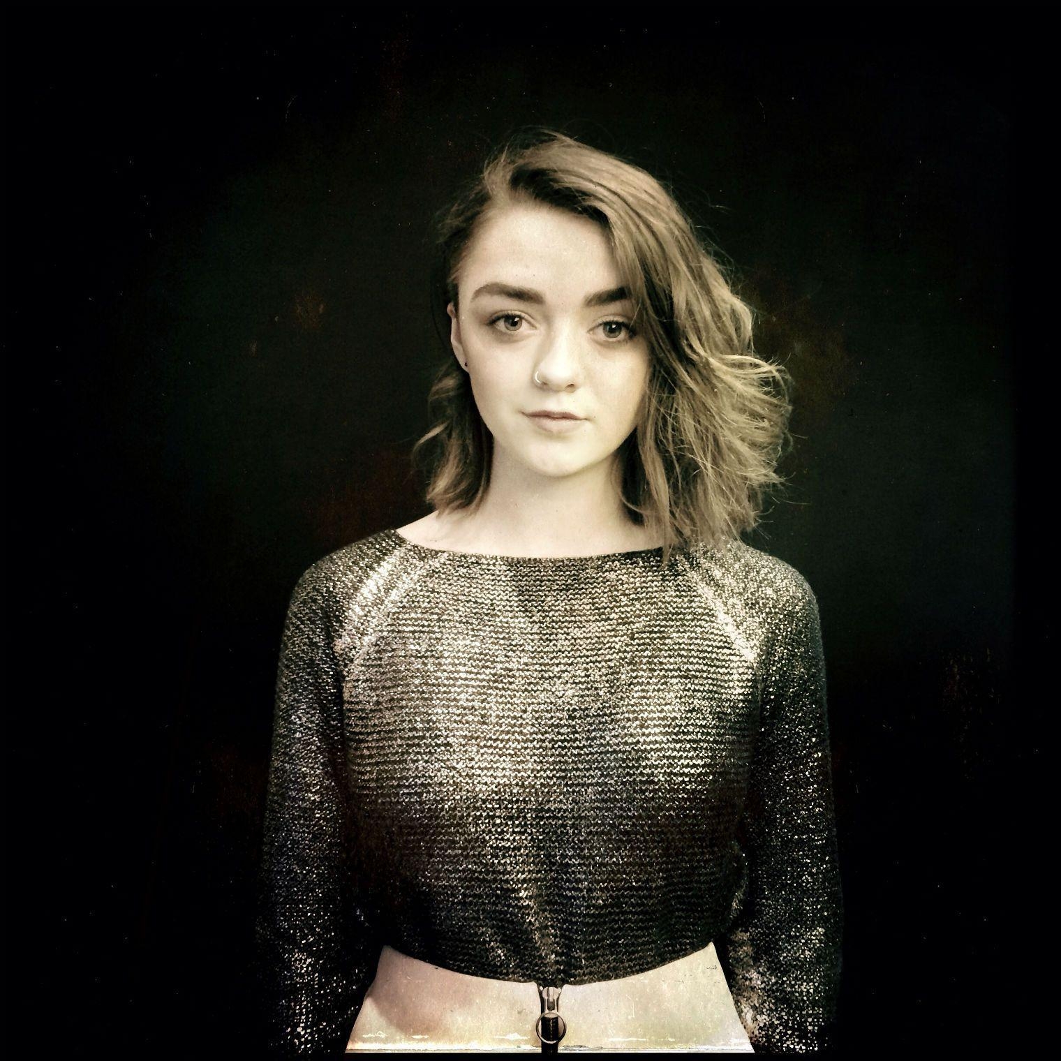 Arya Stark, Winterfell, Bild, Serie, HD, 1520x1520 HD Handy