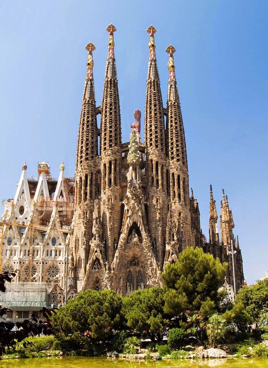 Sagrada Familia, HD, Update, Kathedrale, Barcelona, 880x1210 HD Handy