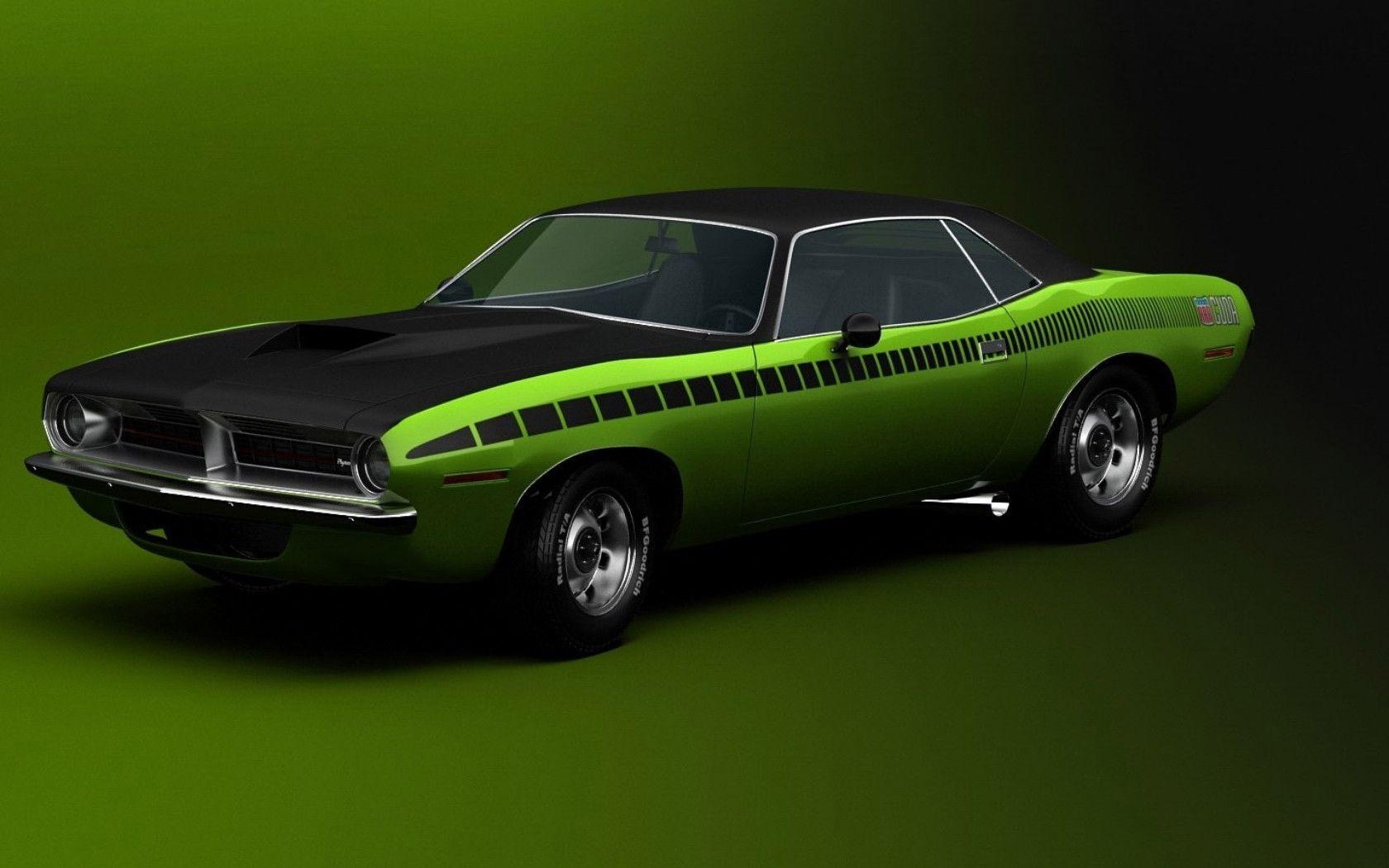 Hemi Cuda, Cool Car, Klassisches Design, 1680x1050 HD Desktop