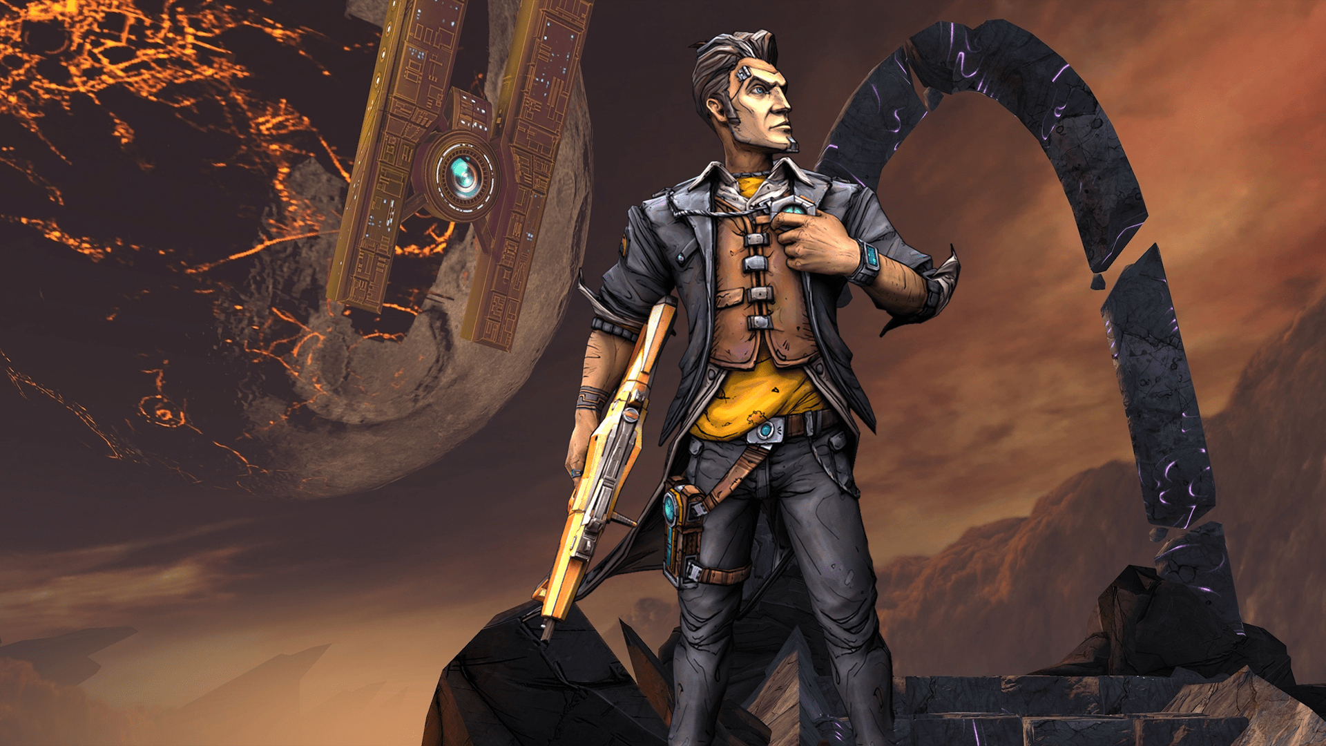 Handsome Jack, Borderlands, PC, Gaming, Bild, 1920x1080 Full HD Desktop