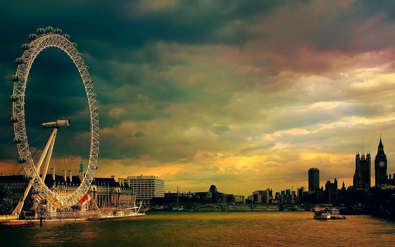 London Eye, Fakten, HD Hintergrund, Vollbild, Attraktion, 1280x800 HD Desktop