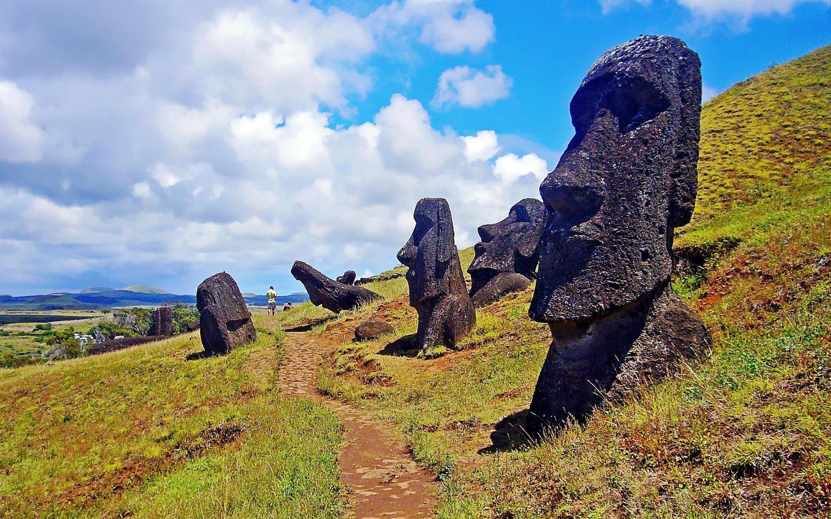 Easter Island, Reisen, Live, Android, Moai, 2880x1800 HD Desktop