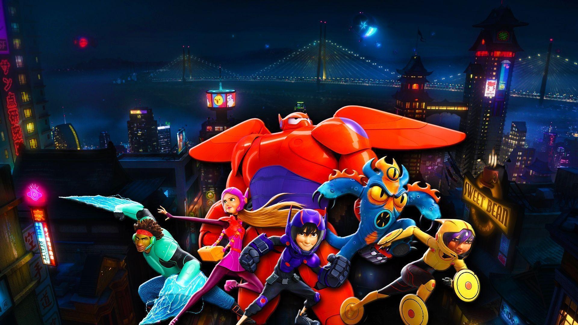 Big Hero 6, Cartoon, Disney, Humor, Spaß, 1920x1080 Full HD Desktop